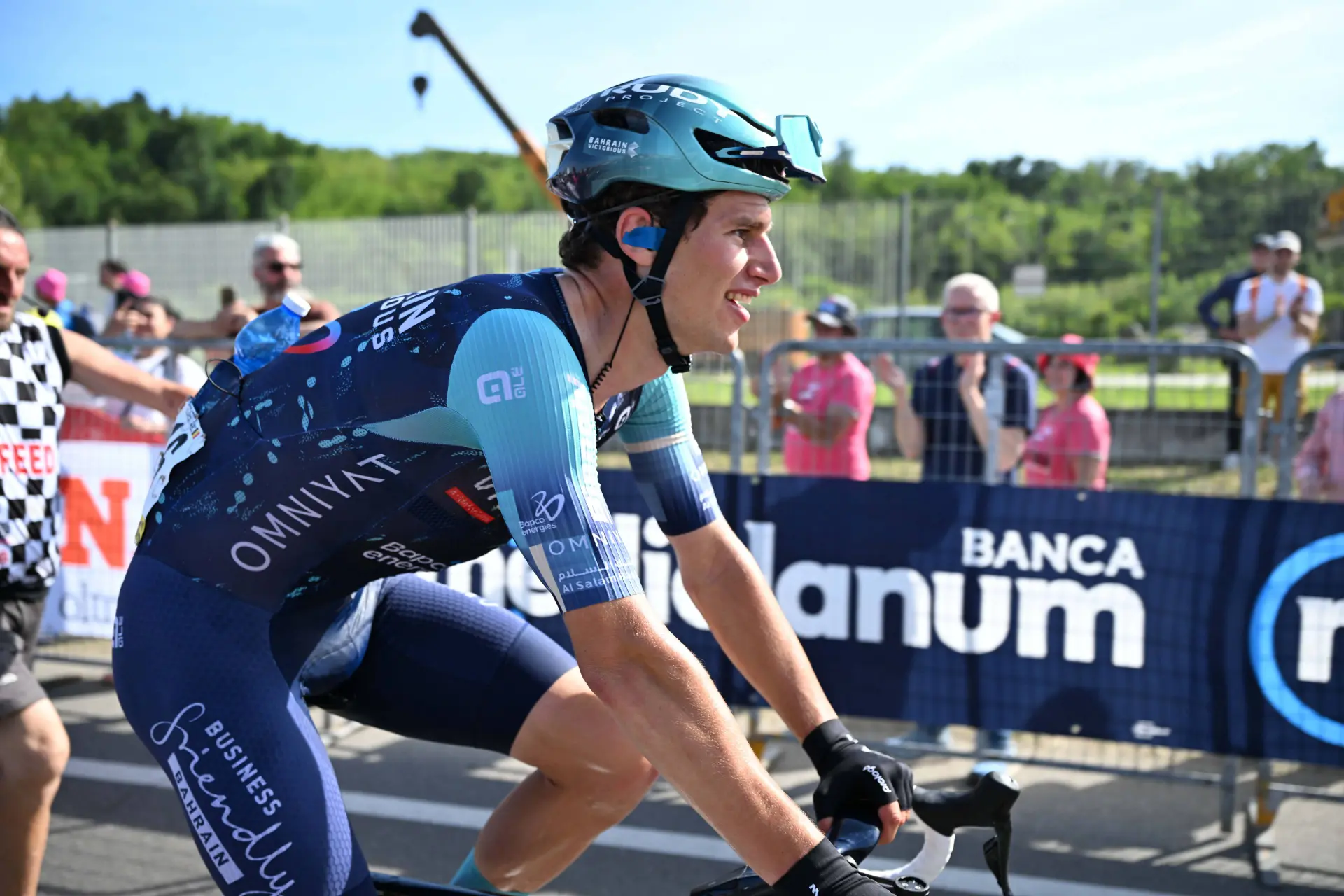 Alec Segaert at the 2026 Giro d'Italia