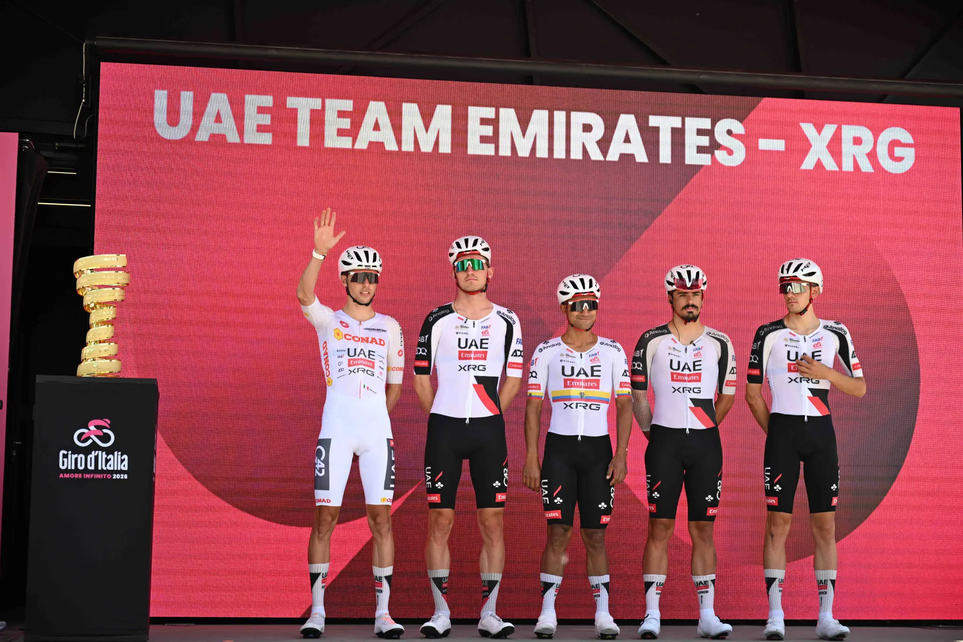 UAE Team Emirates - XRG na 3.ª etapa da Volta a Itália de 2026