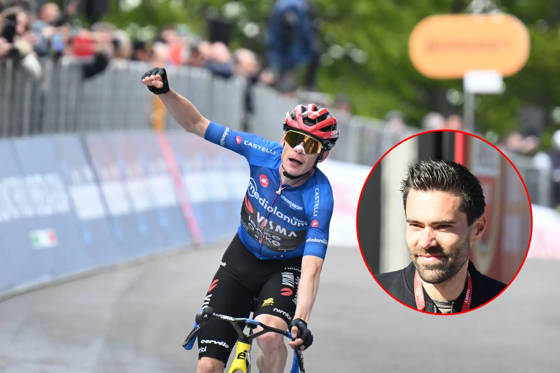 Jonas Vingegaard won stage 9 of the Giro d'Italia