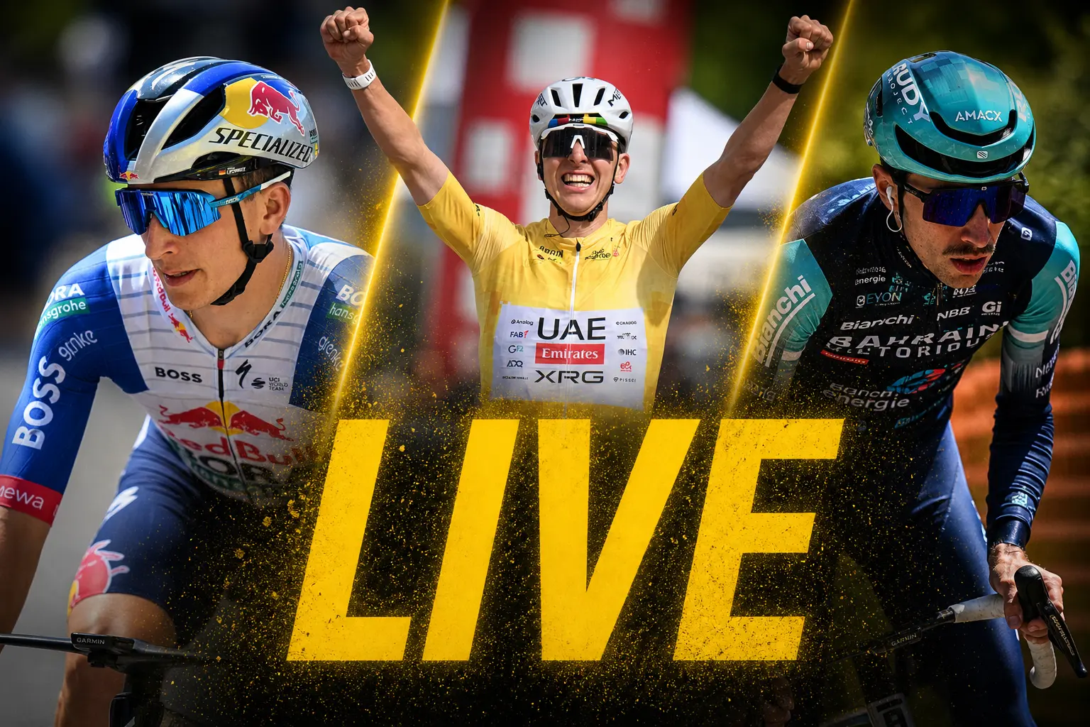 LIVE | Tour de Romandie stage 5 - Will Pogacar take his fourth stage win, or are we in for a late surprise?