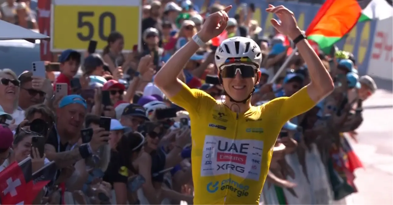 Results Tour de Suisse 2026 Stage 5 | Tadej Pogacar seals overall victory after hunting down Lenny Martinez in brutal Alpine finale