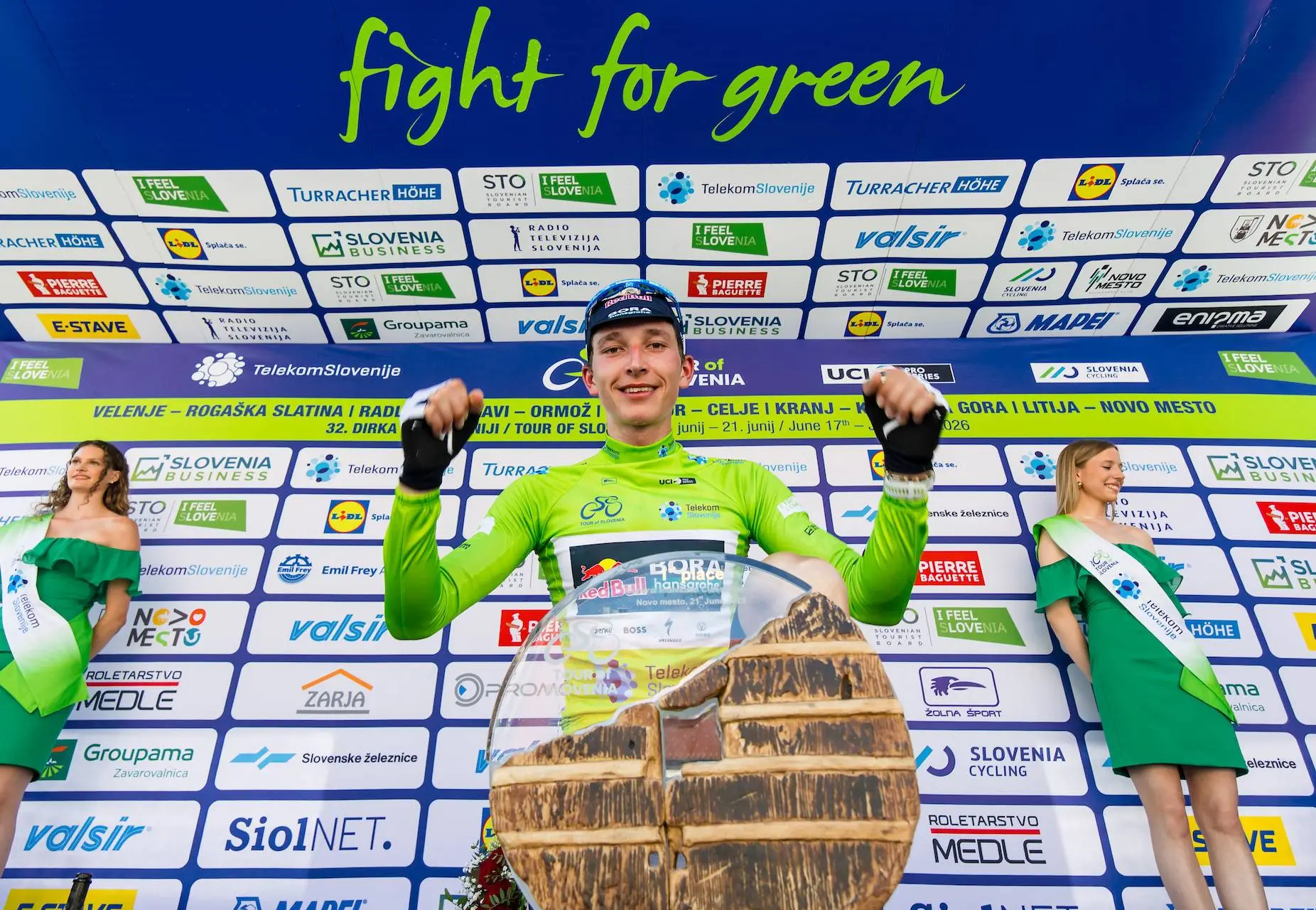 Florian Lipowitz at the 2026 Tour of Slovenia