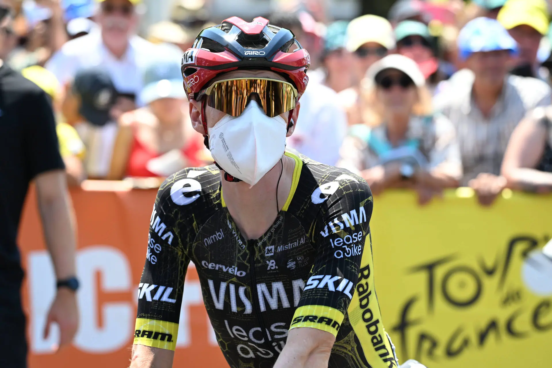 Jonas Vingegaard at the Tour de France