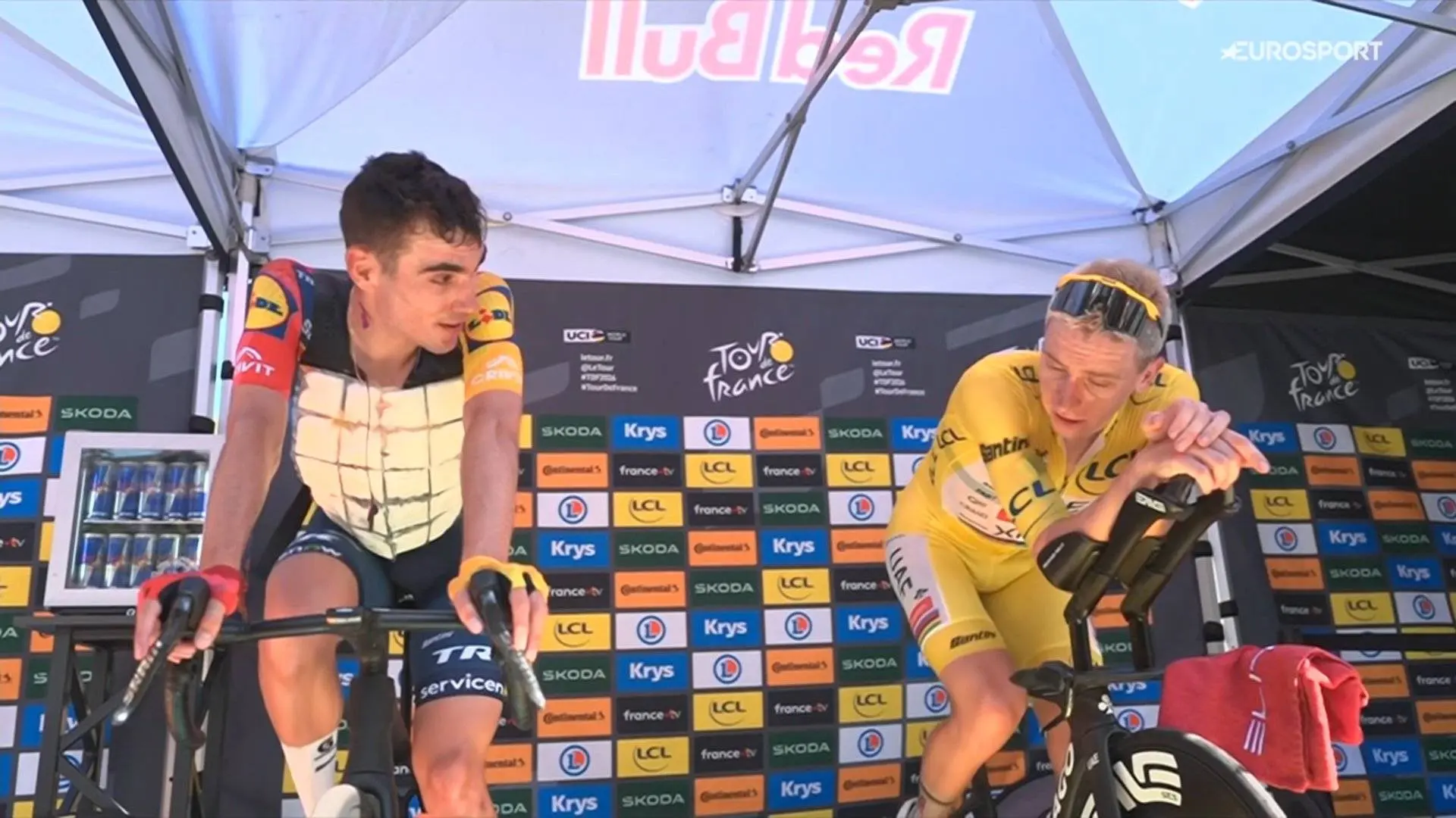 "Pogacar is on another level" - Juan Ayuso overlooks Tour de France victory but jumps into white jersey