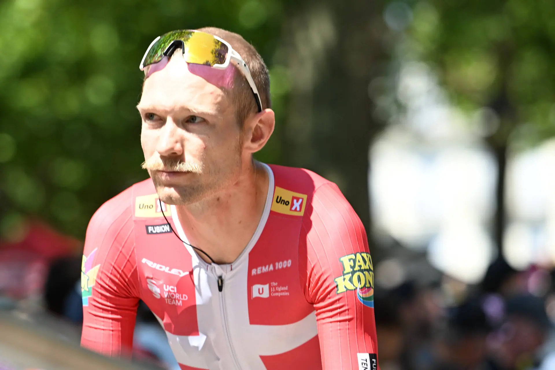 Magnus Cort Nielsen on stage 8 of the 2026 Tour de France