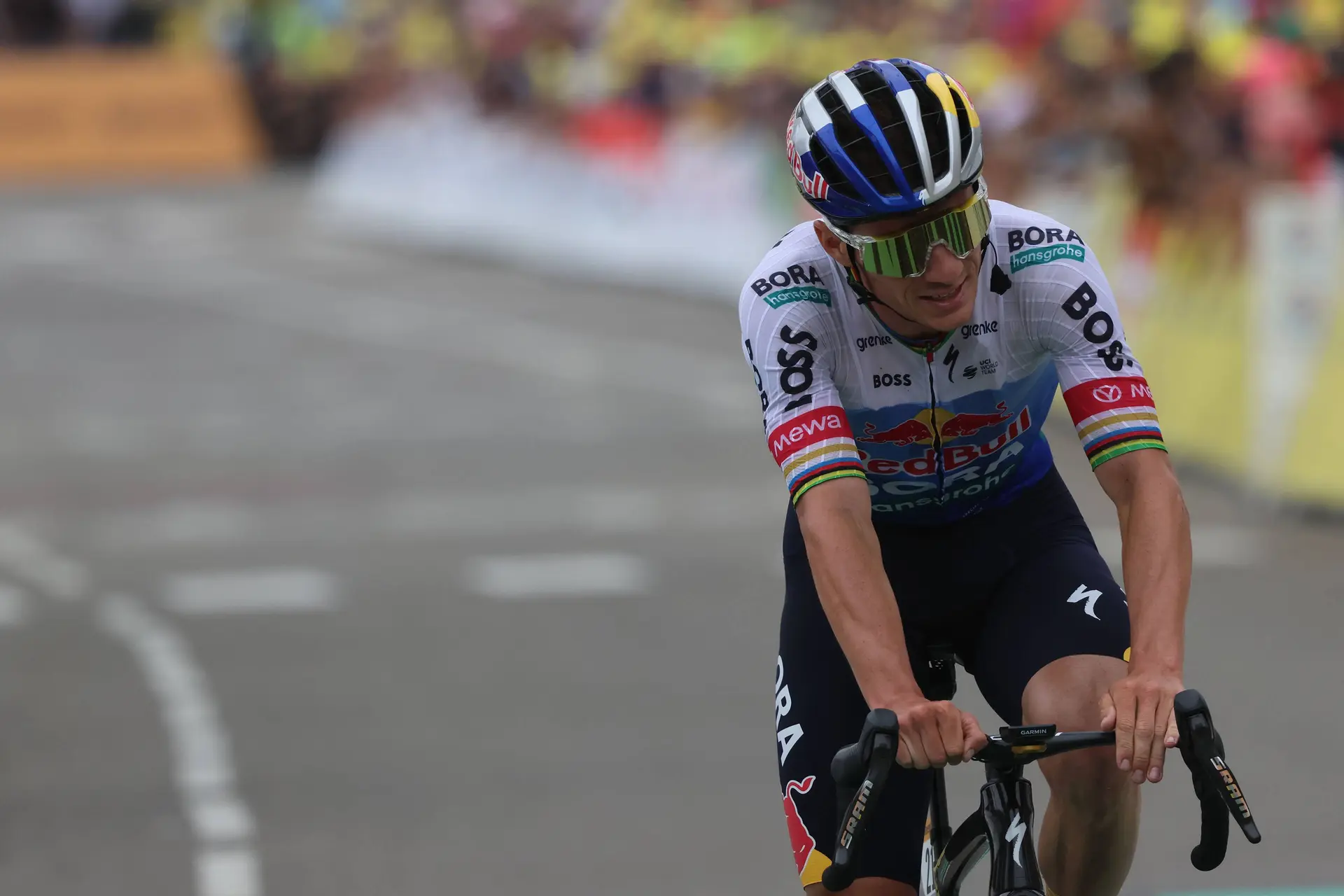 Remco Evenepoel at the 2026 Tour de France