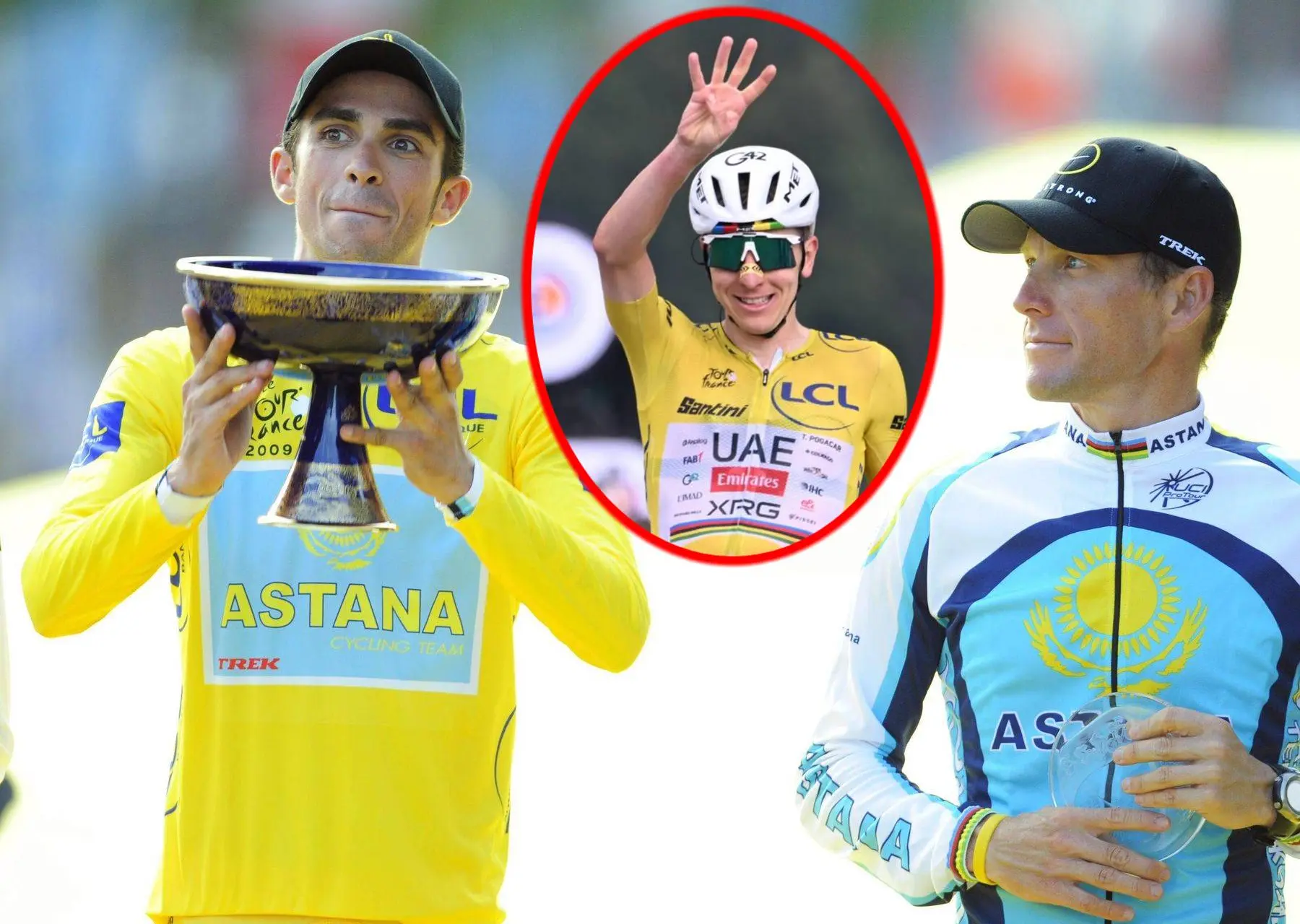 "Armstrong is the last thing Pogacar is thinking about" - Alberto Contador weighs in on Tour de France record claims