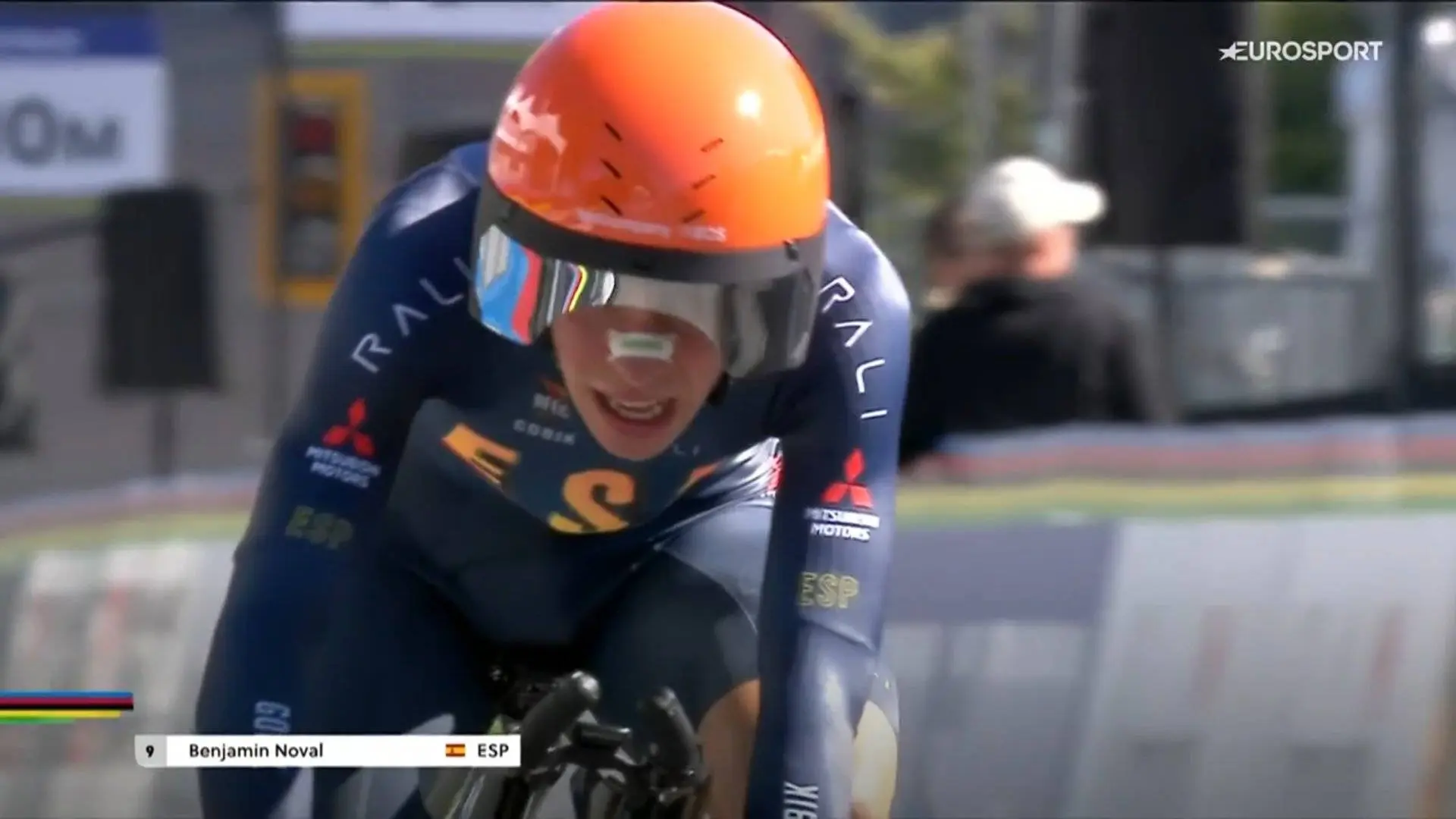 Benjamín Noval, campeón mundial júnior de contrarreloj