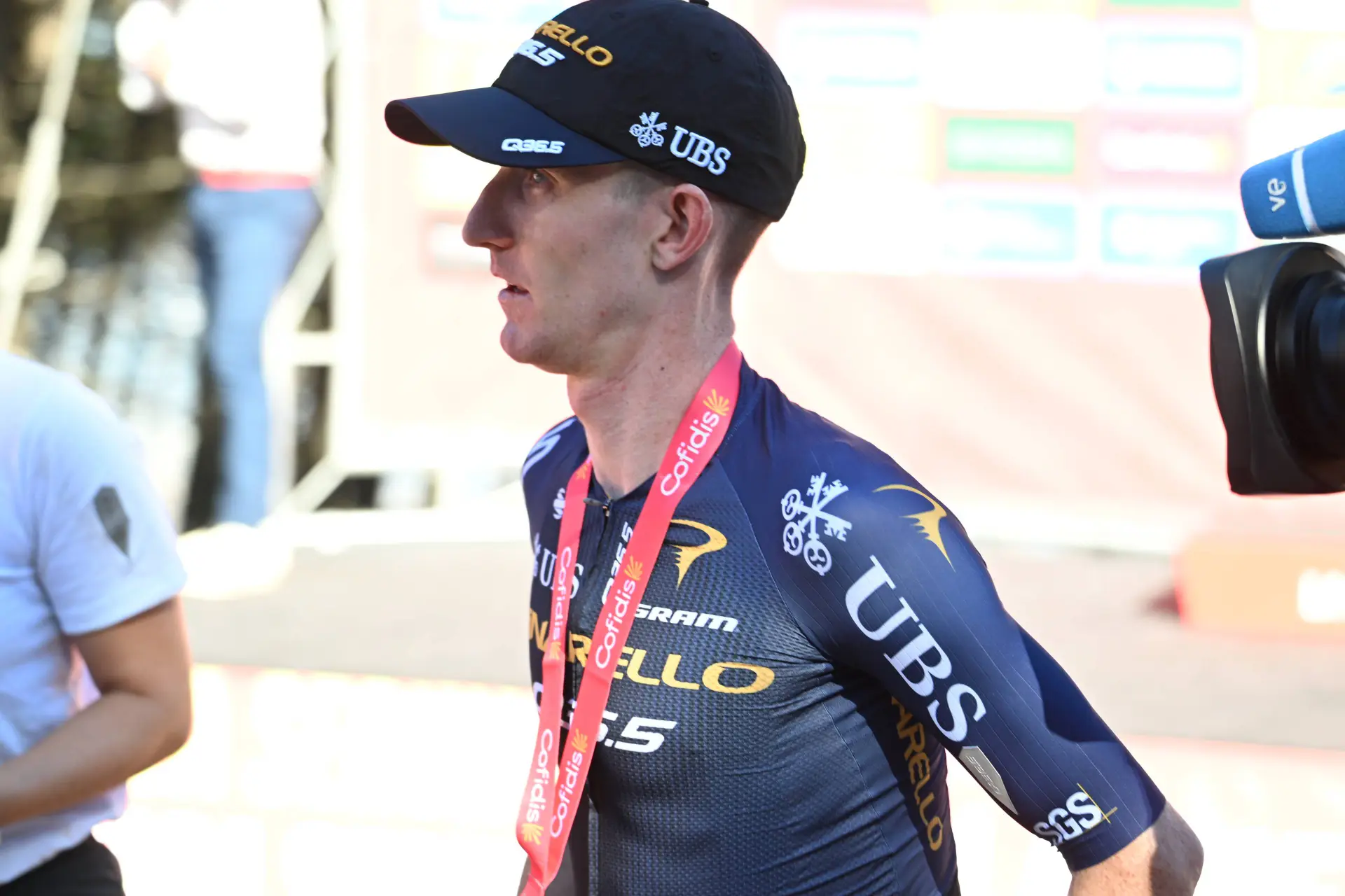 Eddie Dunbar on Stage 19 of the 2026 Vuelta a Espana