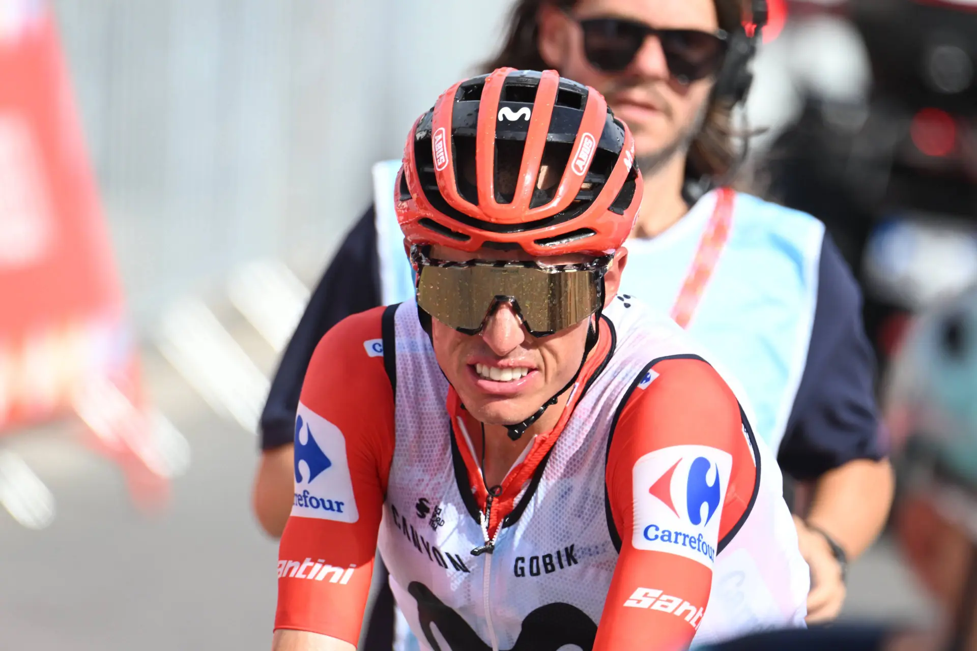 Enric Mas at the 2026 Vuelta a Espana