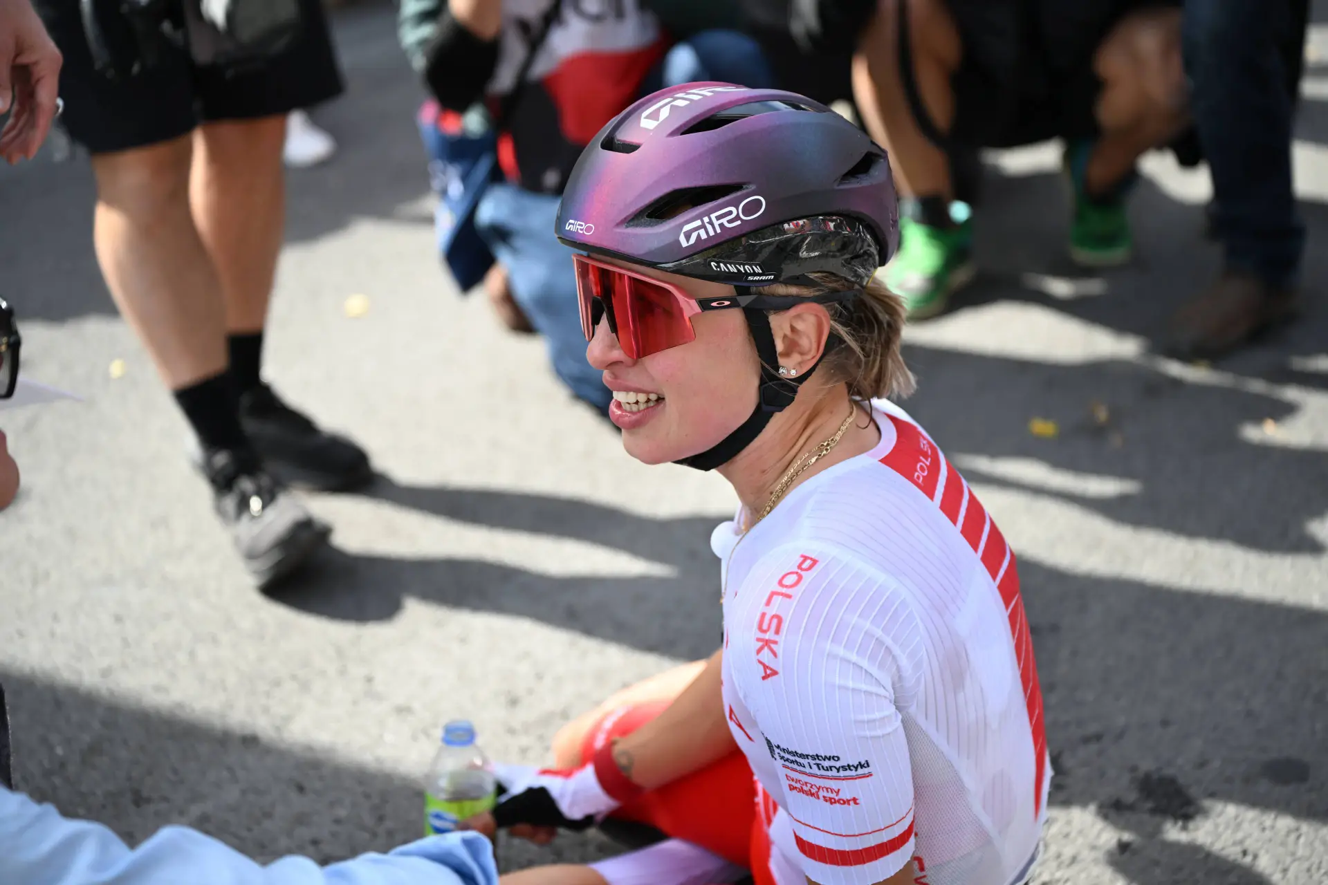 Kasia Niewiadoma at the 2026 Montreal World Championships