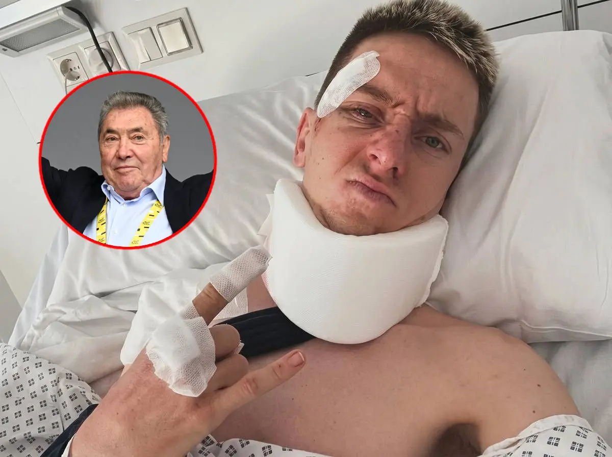 “He, too, must use his common sense" - Eddy Merckx warns Tadej Pogacar not to rush into World Championships after Vuelta crash and surgery