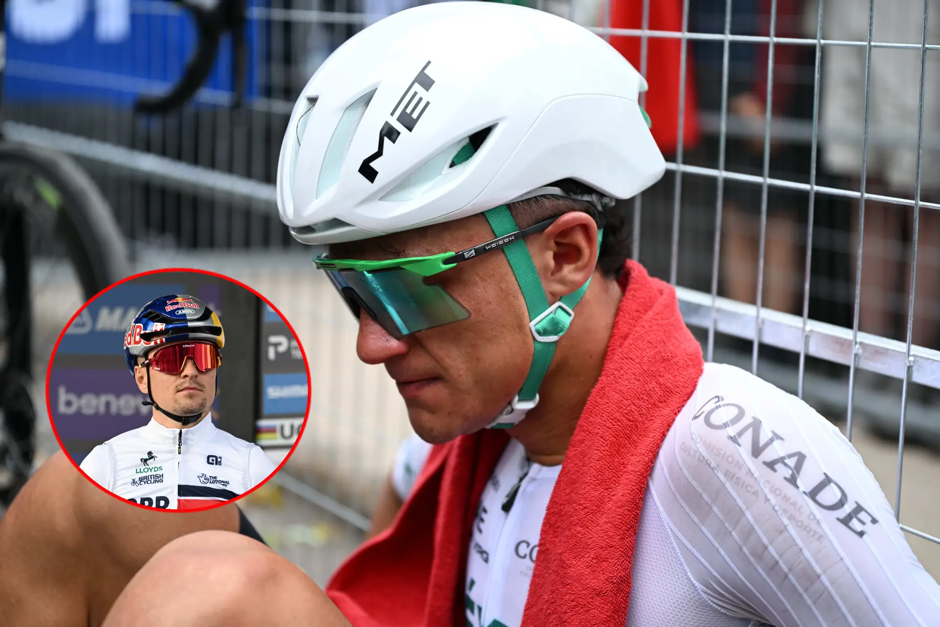 Tom Pidcock criticsed Isaac del Toro at the finish