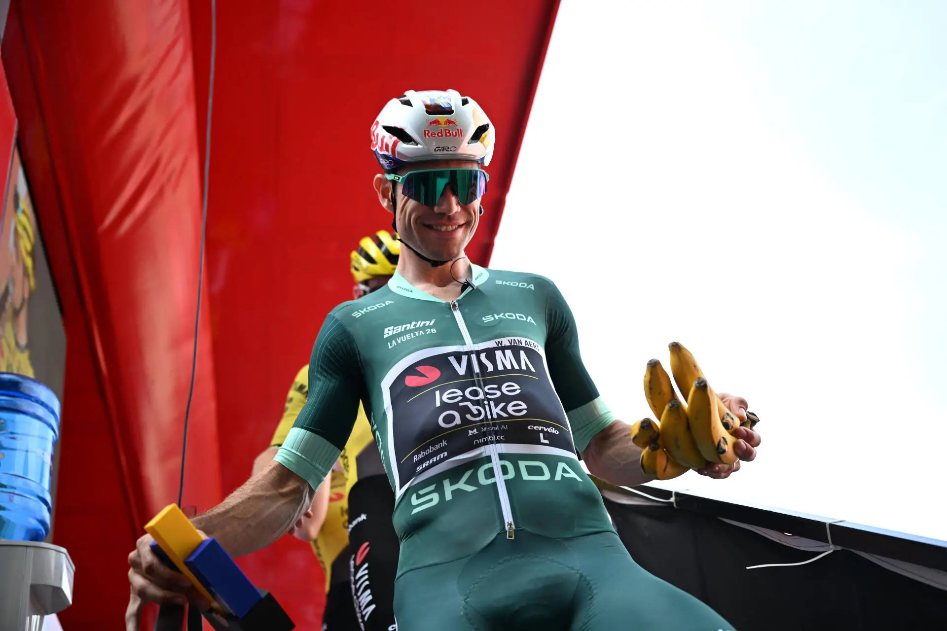 Wout van Aert at the 2026 Vuelta a Espana