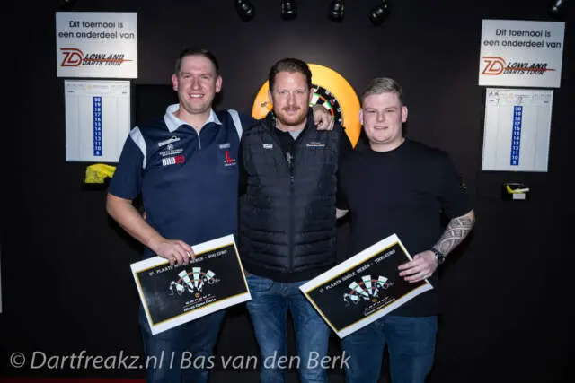 De Decker en De Peuter winnen het Caruur Ghent Open Darts