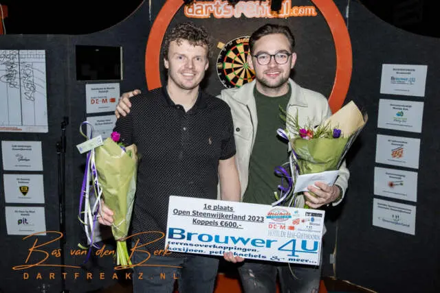 Richard Veenstra/Sven Groen winnen Open Steenwijkerland koppels
