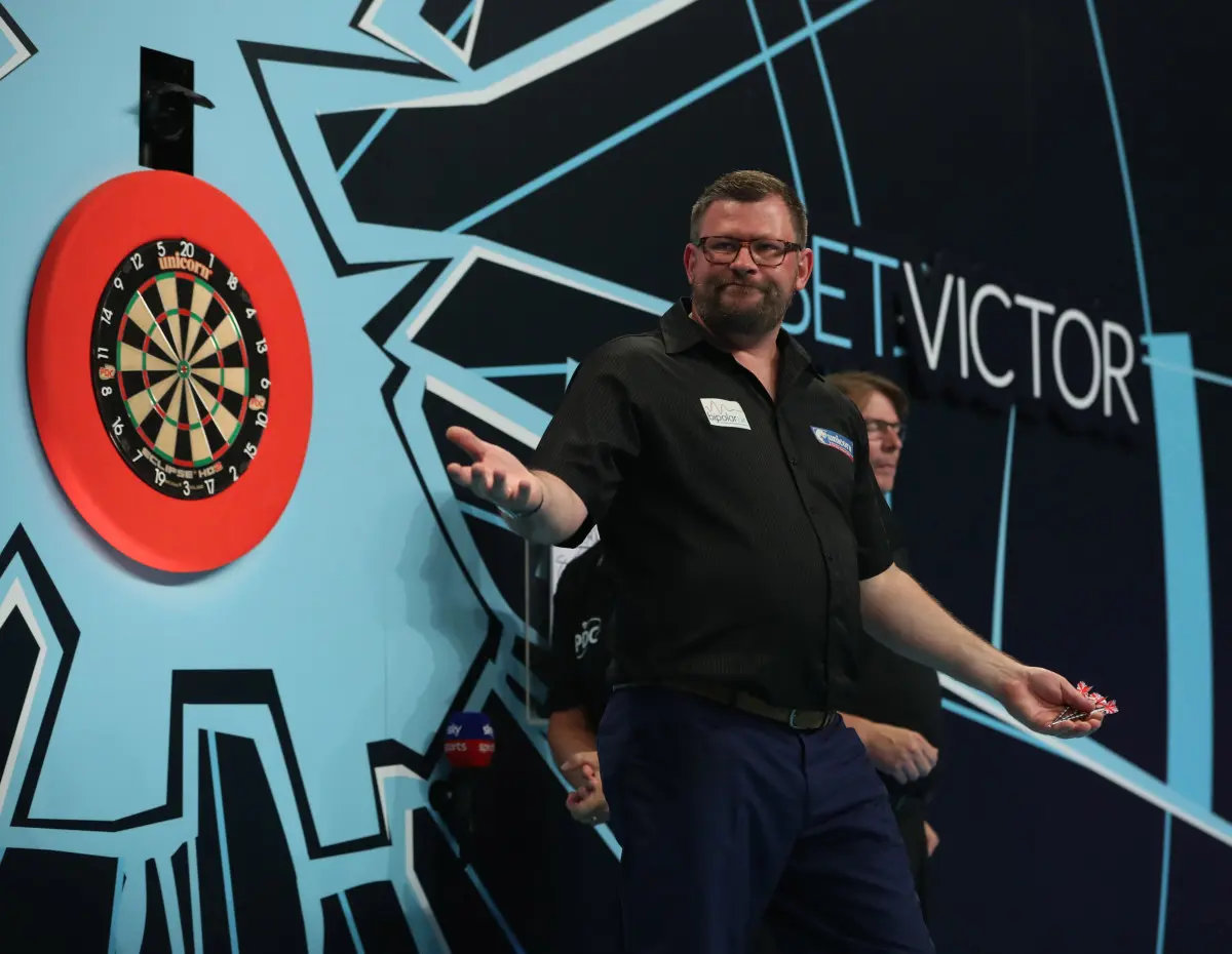 Voorbereiding World Matchplay een probleem voor James Wade, zijn koffer is nog altijd spoorloos