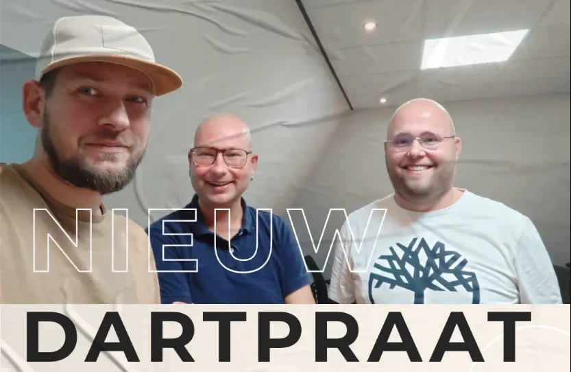 Podcast Dartpraat met de man achter SterkDarts: John Sterk