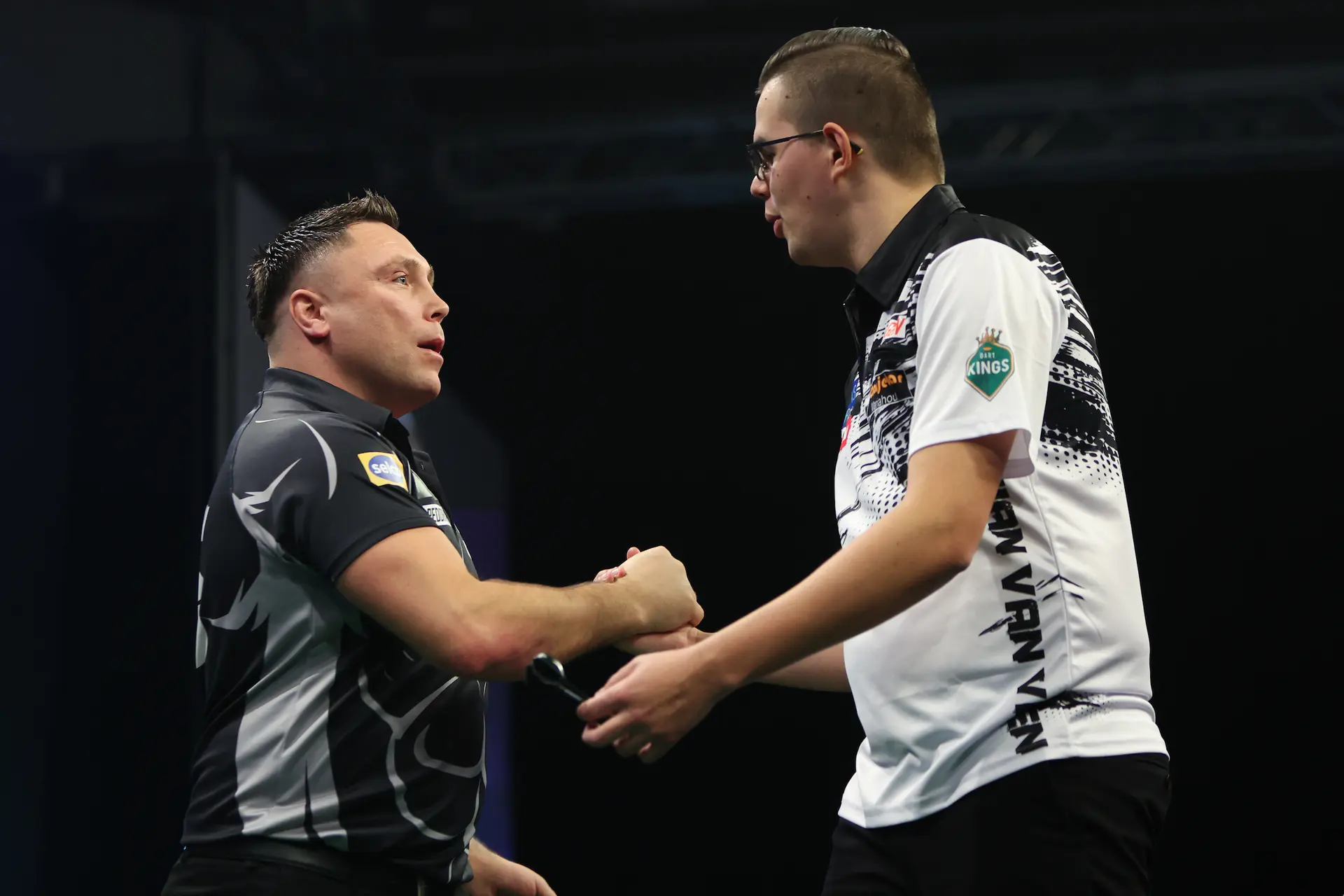 Gian van Veen "Tegen Gerwyn Price was vandaag niet op te boksen"