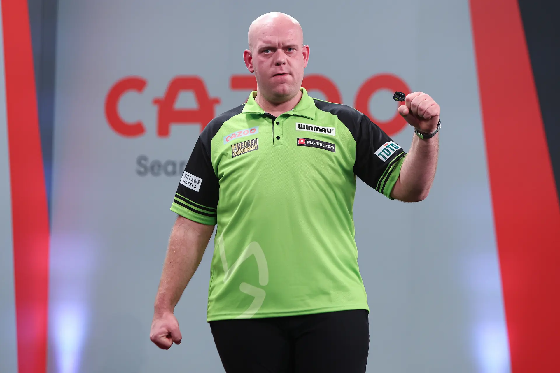 Zaterdagmiddag Players Championship Finals: Van Gerwen noteert hoogste gemiddelde ooit, 3 Belgen naar derde ronde