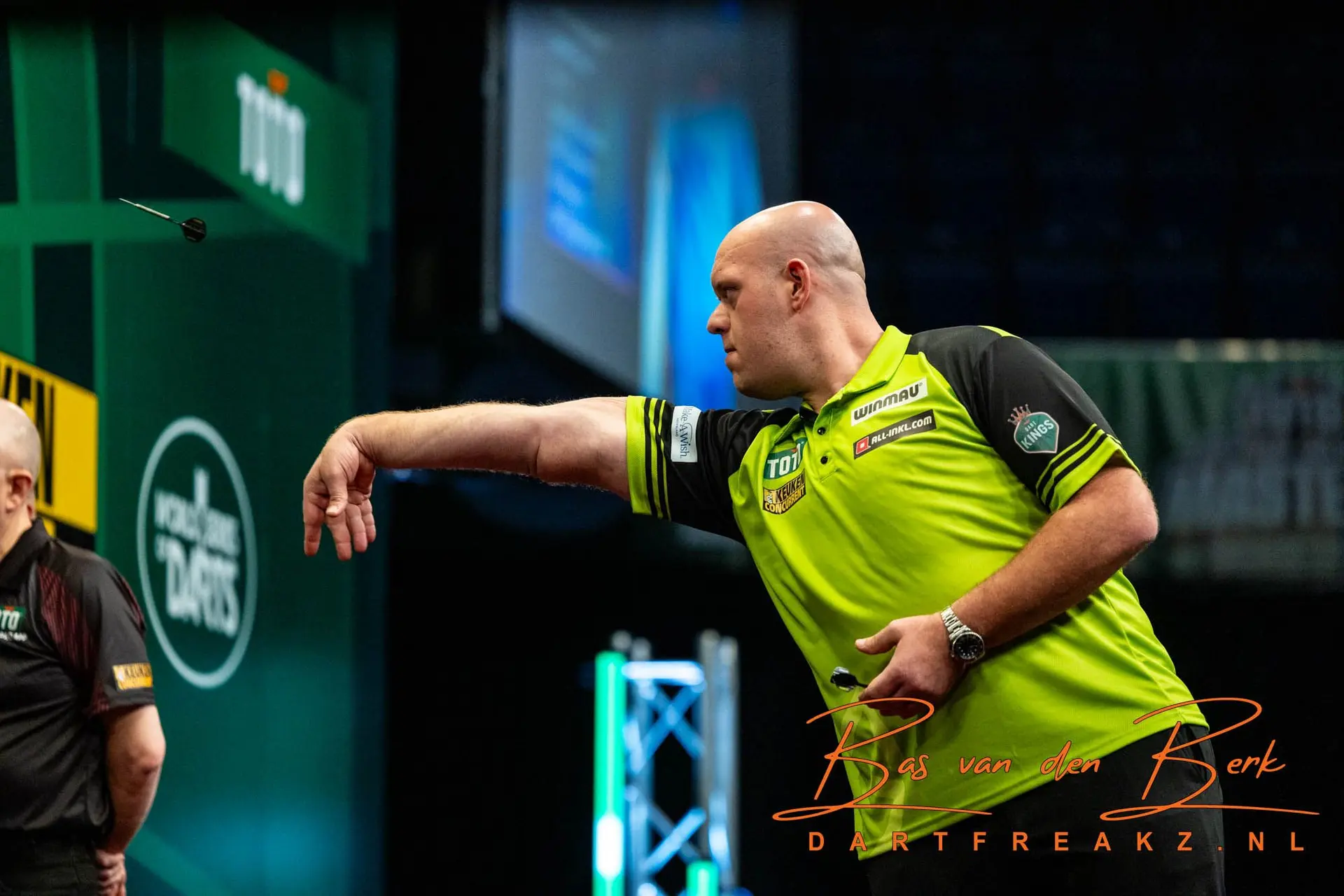 TOTO Dutch Darts Masters Van Gerwen en Gian van Veen naar de halve finale in de Maaspoort