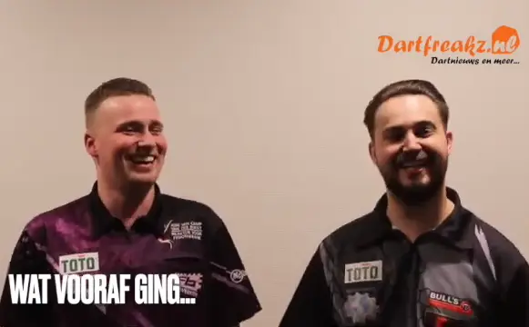 Komisch interview met Damian Mol en Brian Raman na het behalen van koppeltitel