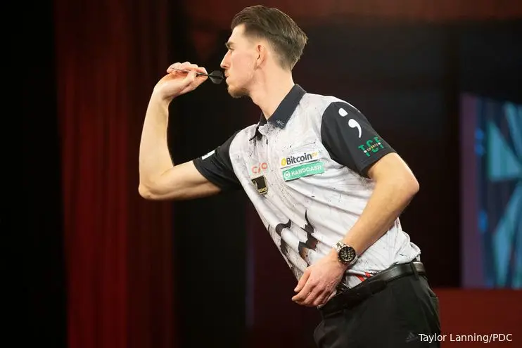 Jack Main, 27-jarige Engelsman tegen de lamp gelopen tijdens een Modus Super Series wedstrijd