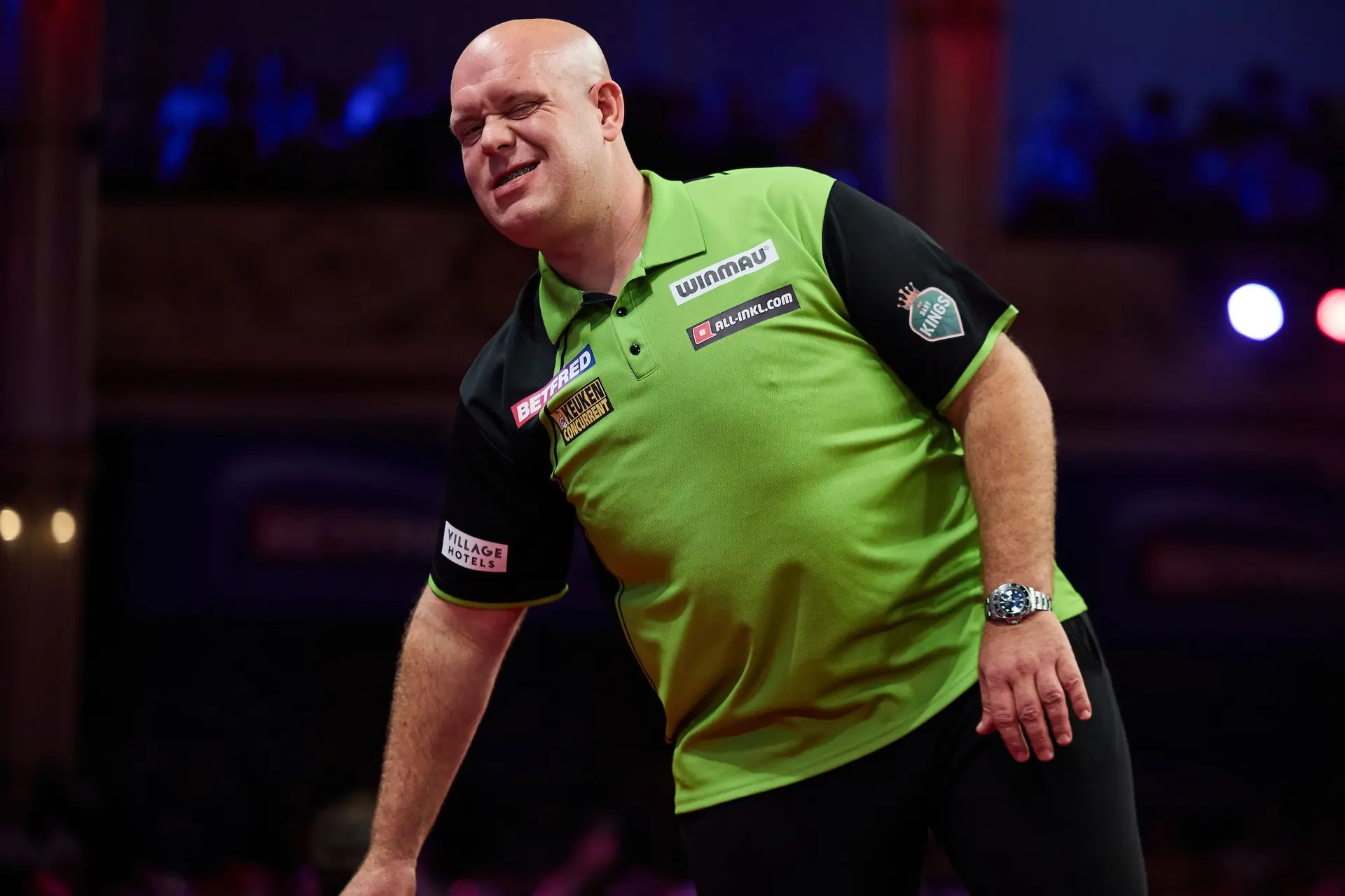 Van Gerwen moet snel richting Nederland en ligt maandagmorgen al op de operatietafel