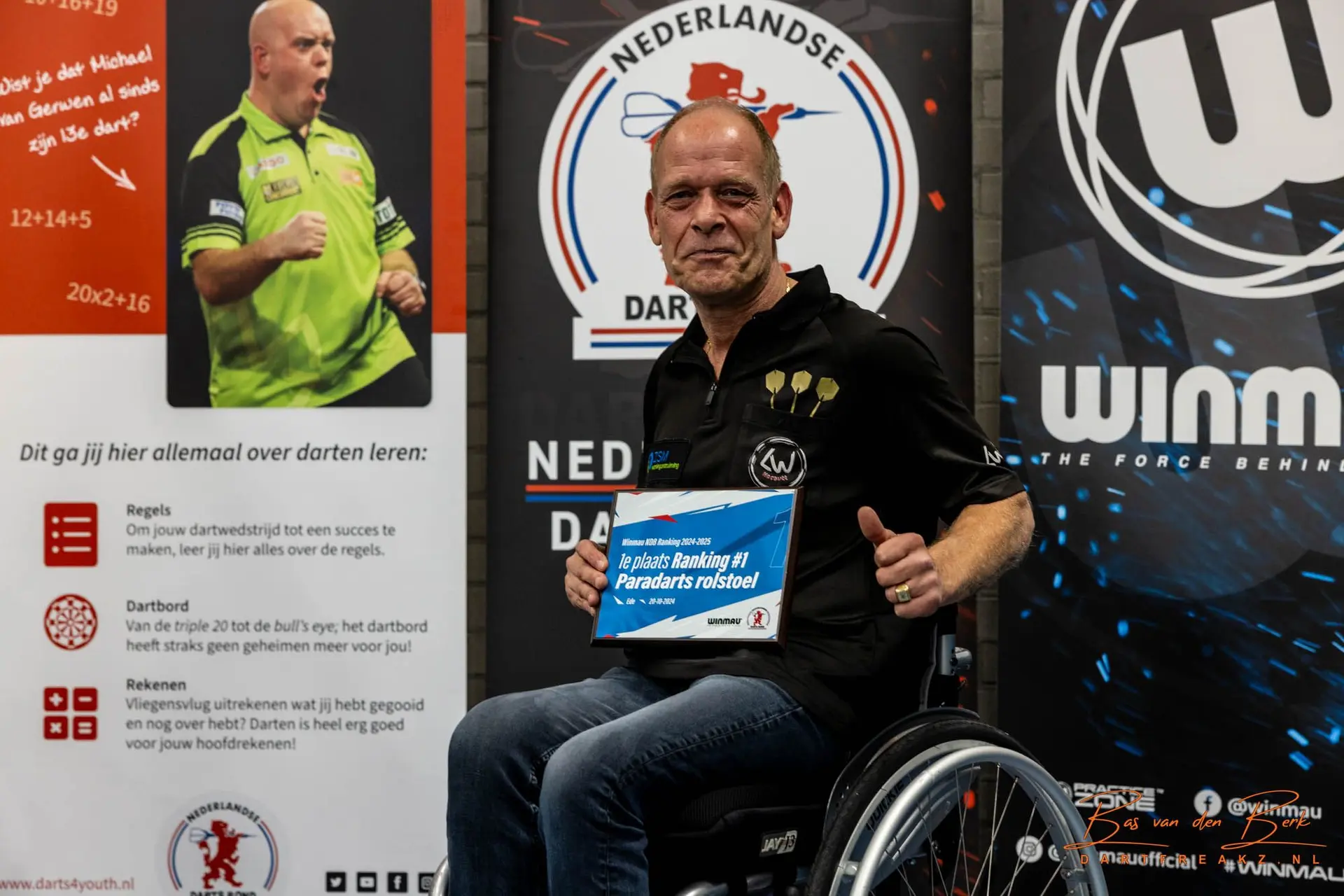 Sterke Start van NDB-ranking met Paradarts Toernooi in Ede, Stefan Bakker, Johnny Verstraaten en Michel van den Hengel winnen