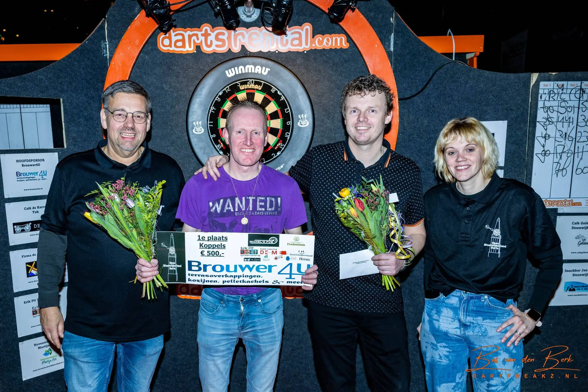 Richard Veenstra/Chris Landman winnen Open Steenwijkerland koppels, Nijman/Collijn runner-up