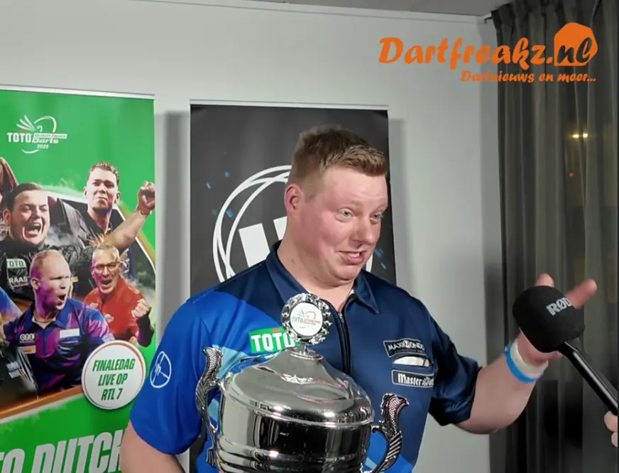 Jeffrey Sparidaans na winst Dutch Open: "Het doel is om mijn tourkaart weer terug te pakken"