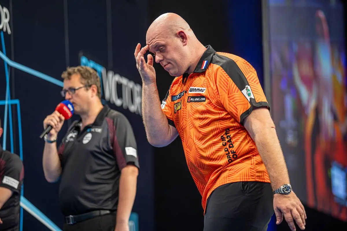 Michael van Gerwen kondigt aan: geen World Cup of Darts vanwege vakantie
