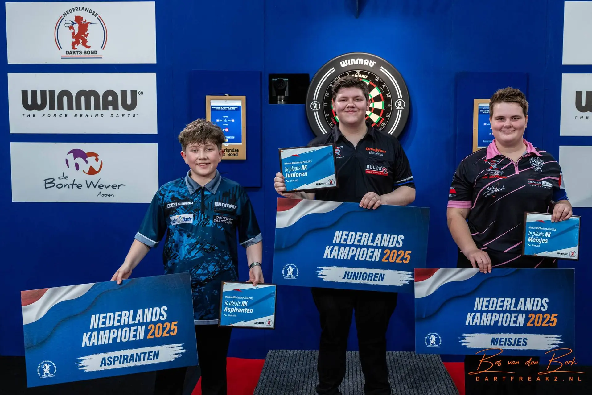 Eindstand NDB Rankings Jeugd 2024/2025: Kendji Steinbach, Fardau de Jong en Quinn Sneeboer sluiten winnend seizoen in stijl af