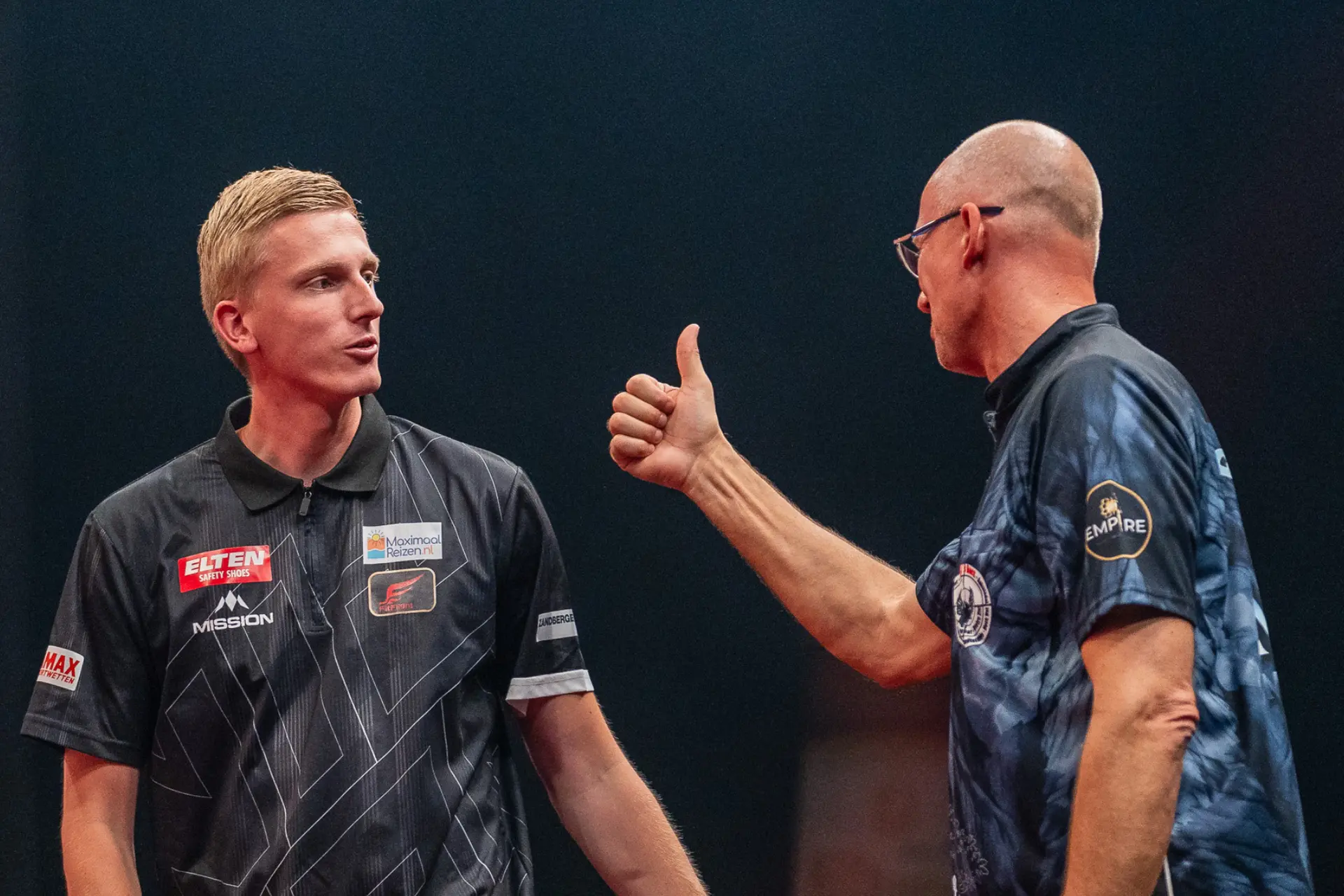 Nederlanders imponeren met overtuigende zeges in Kiel, ook The Hurricane is door tijdens het Baltic Sea Darts Open