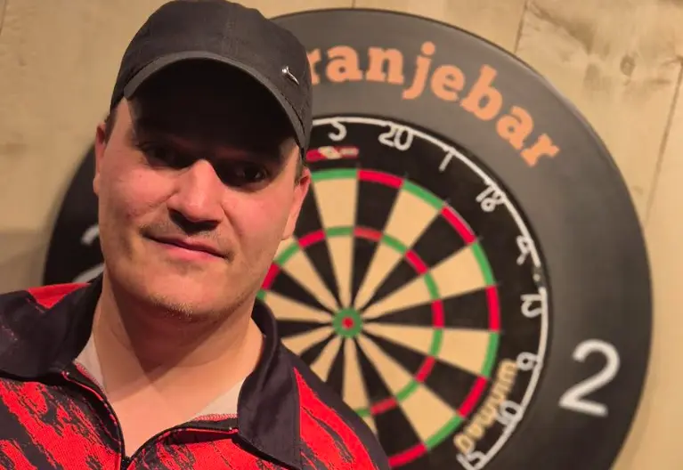 Danny van Klompenburg de beste tijdens ADC Winmau Benelux Open 2025