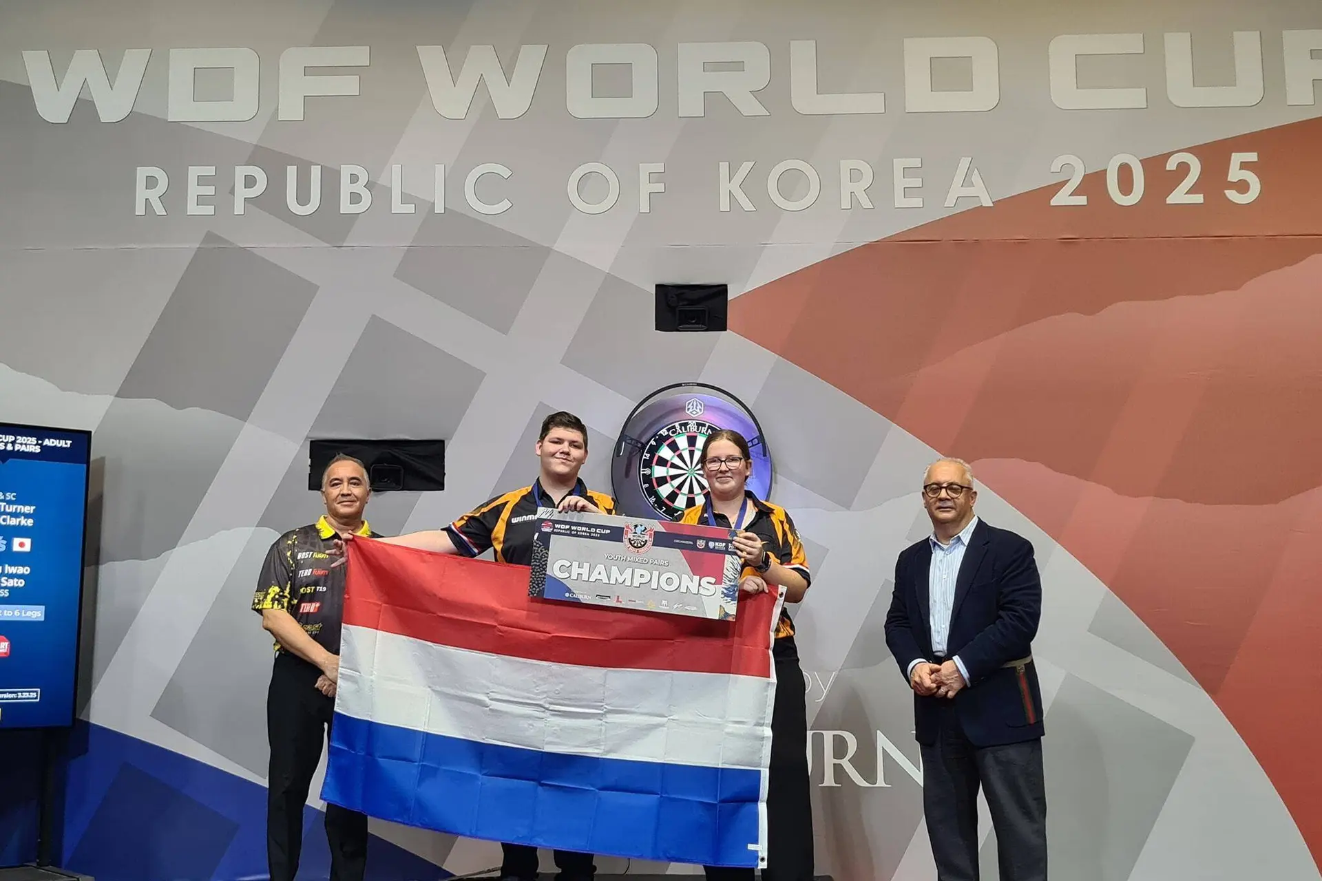 Jeugd Oranje pakt goud in mixkoppel én overall titel op WK in Zuid-Korea 🎯🇳🇱