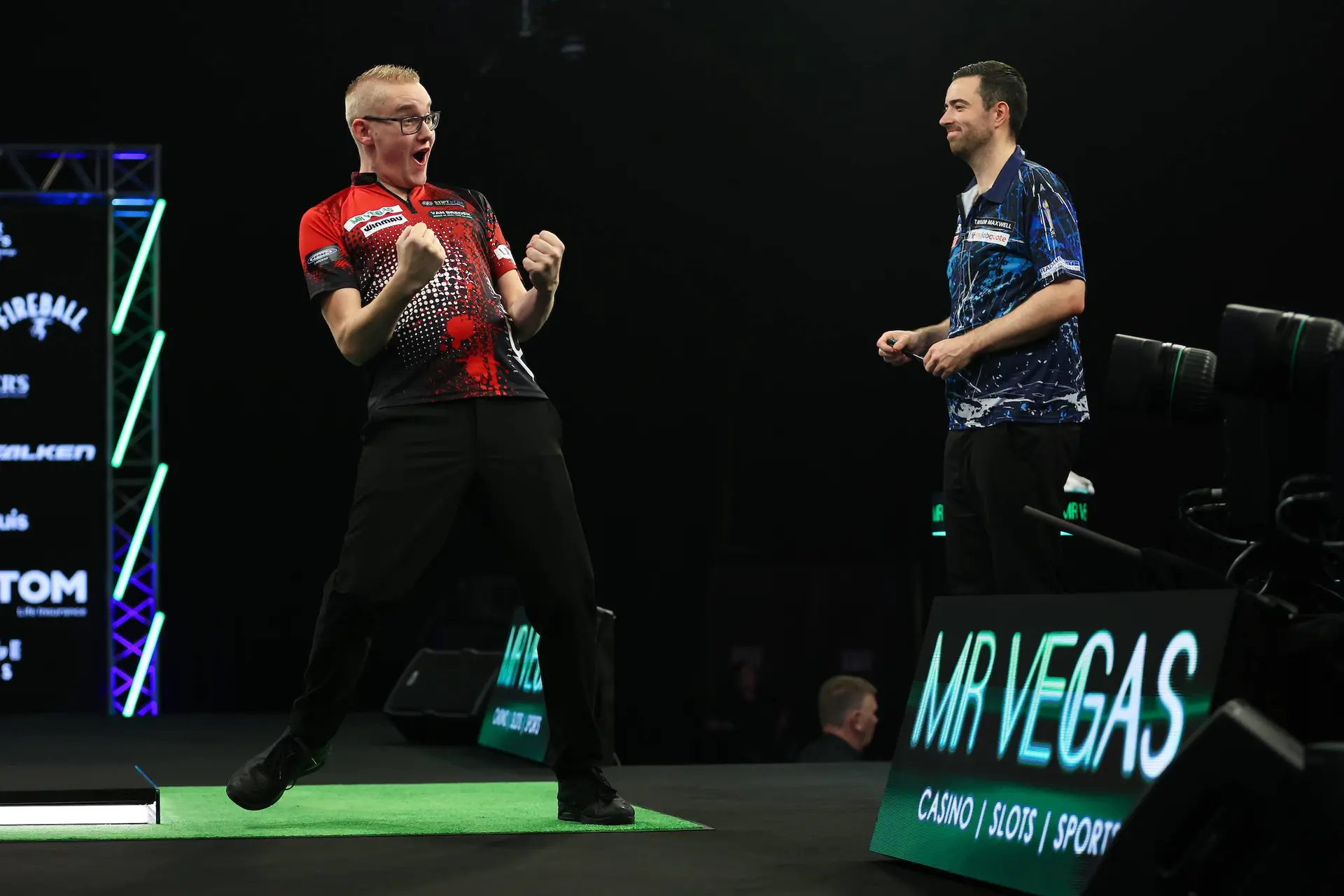 Humphries een maat te groot, maar Van der Velde zorgt voor prachtige momenten op Grand Slam-podium