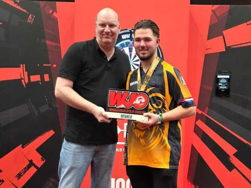 Bradley van der Velden winnaar van de Winmau Junior Gibraltar Open 2025