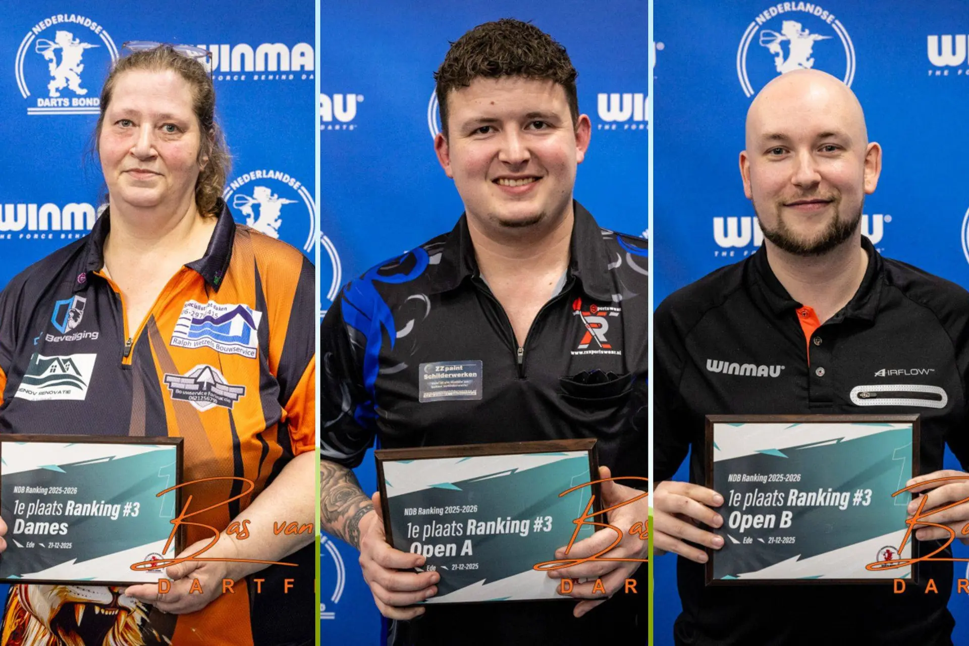 Dylan van Dijk, Arjo van Golen en Anca Zijlstra pakken titels op derde NDB-ranking in Ede