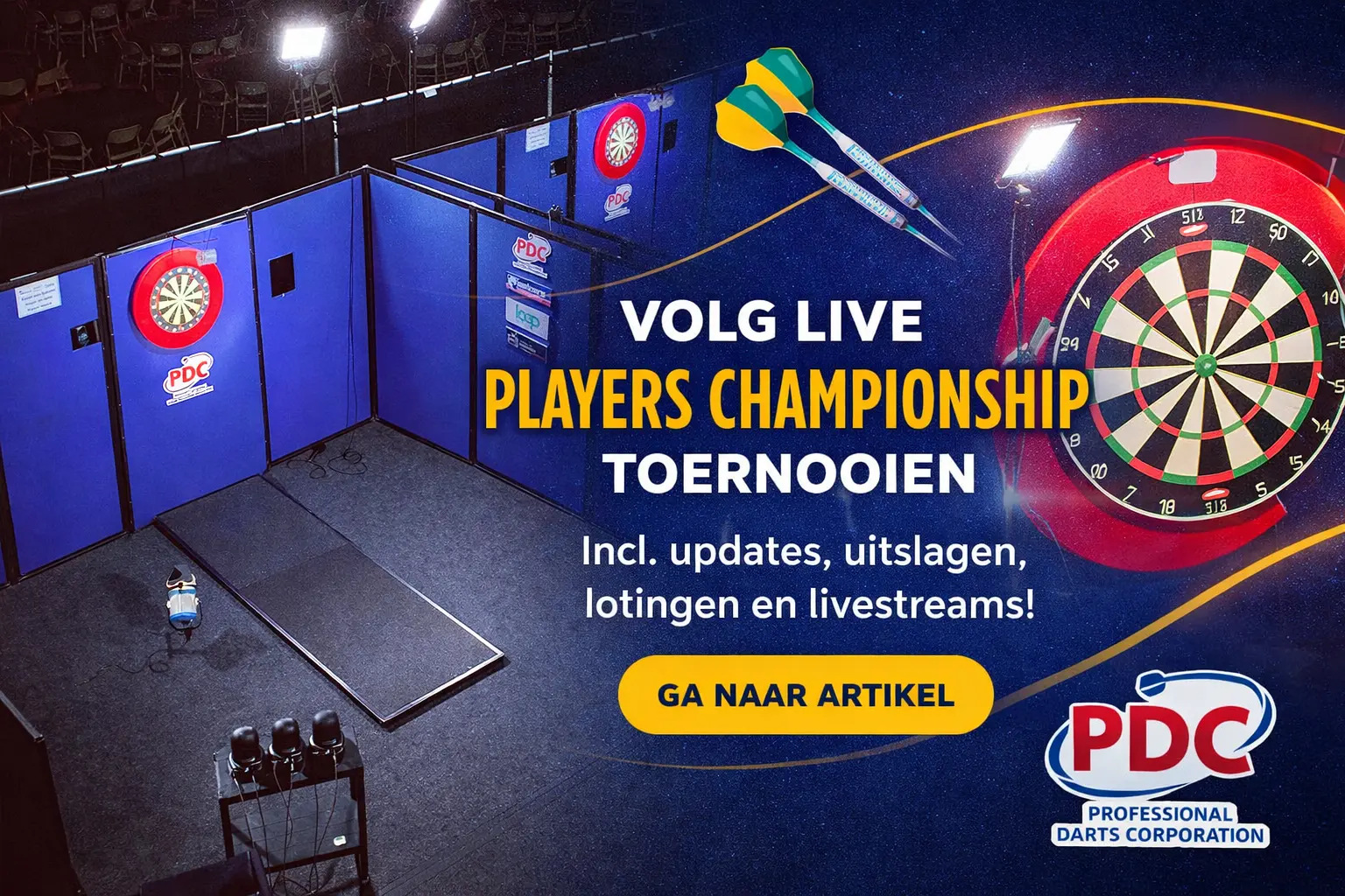 Players Championship 13 uitslagen vanuit Hildesheim: 22 Nederlanders en 5 Belgen kwamen in actie