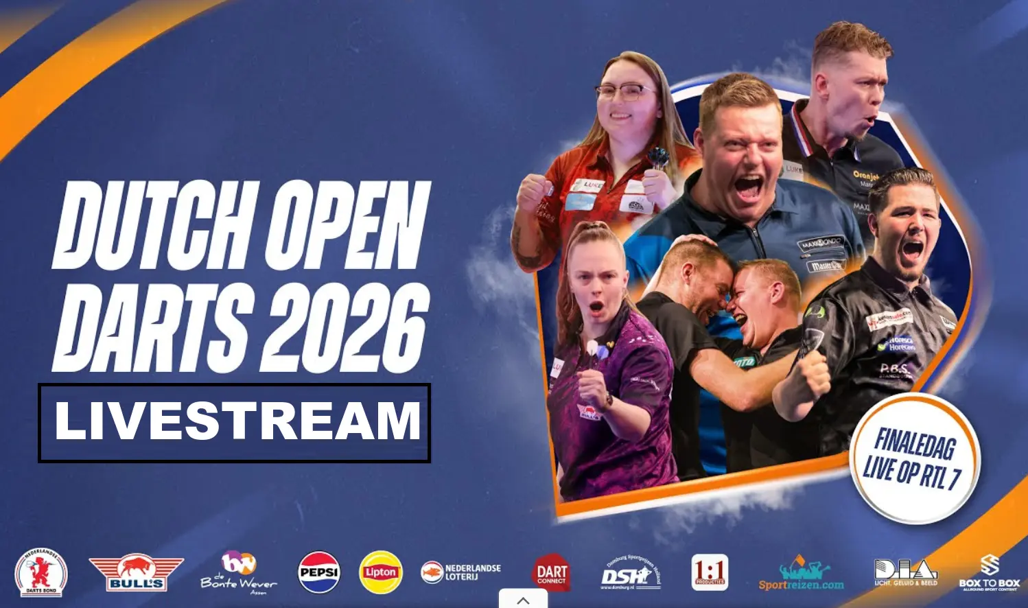 Mis niets van de Dutch Open 2026 in Assen met deze pagina vol livestreams