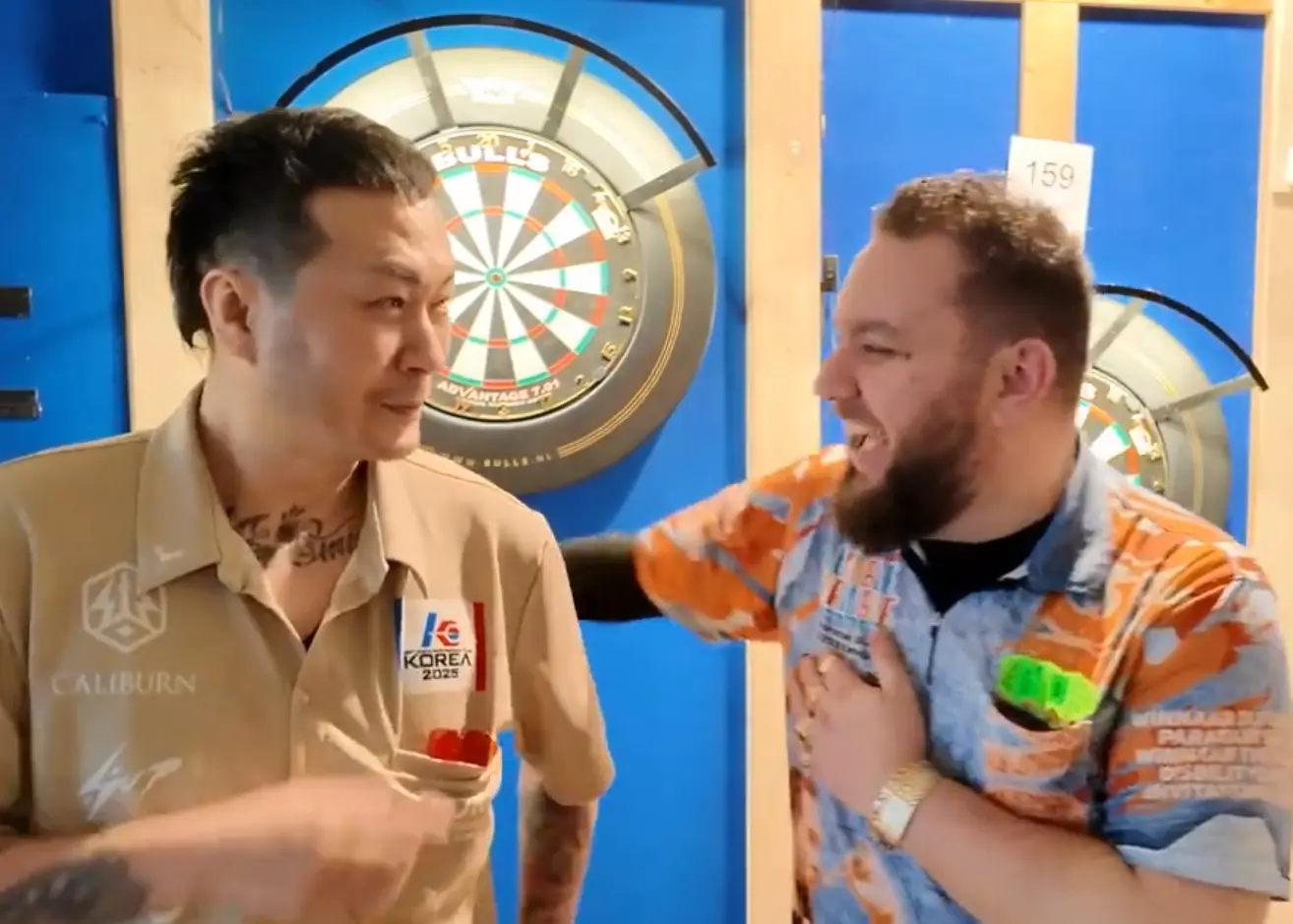 Interview met Dutch Open 2026 winnaars paradarts koppels Michelovic van Velzen en Kwanghee Cho