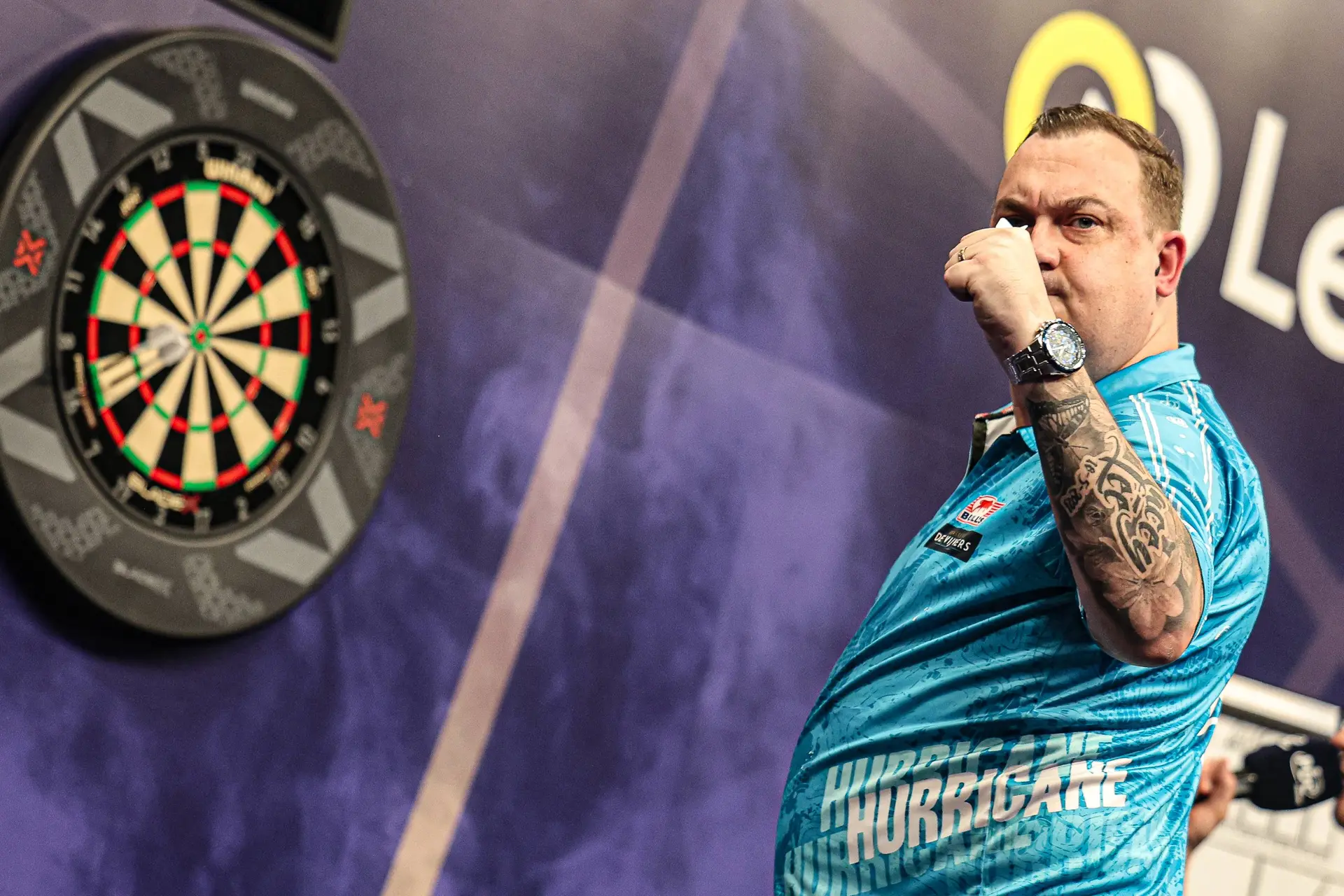 Kim Huybrechts is op de Pro Tour de beste speler als het aankomt op 180-ers
