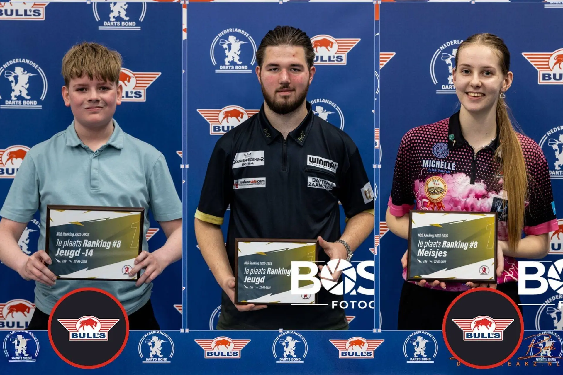 Bradley van der Velden, Koen Jansen en Michelle Krug sluiten lange zondag in Ede winnend af