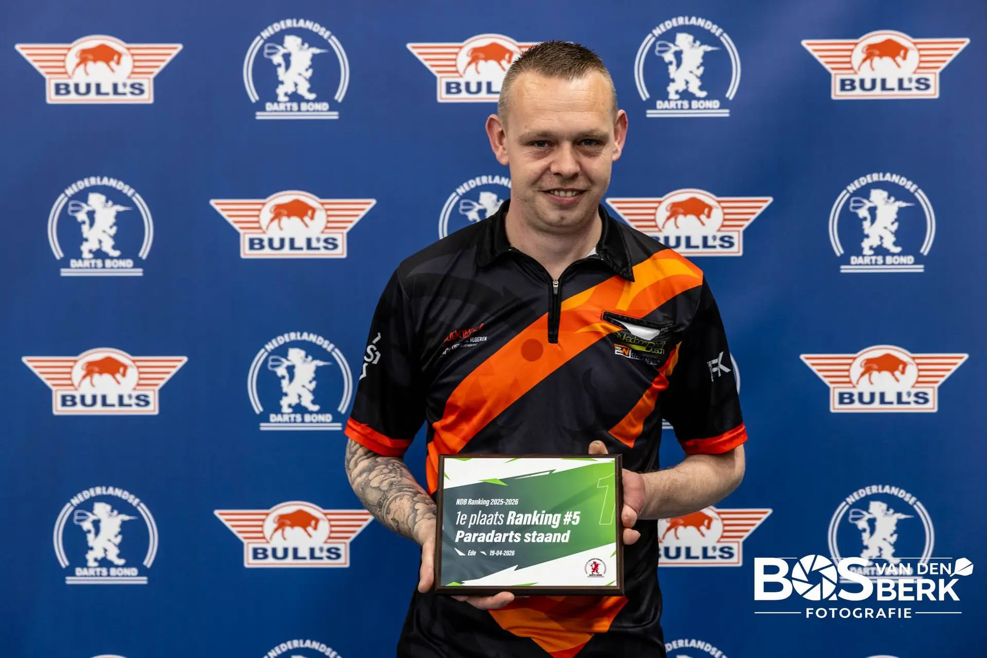 Stefan Bakker en Michelovic van Velzen exact gelijk, ook spanning bij rolstoelers na Paradarts Ranking in Ede
