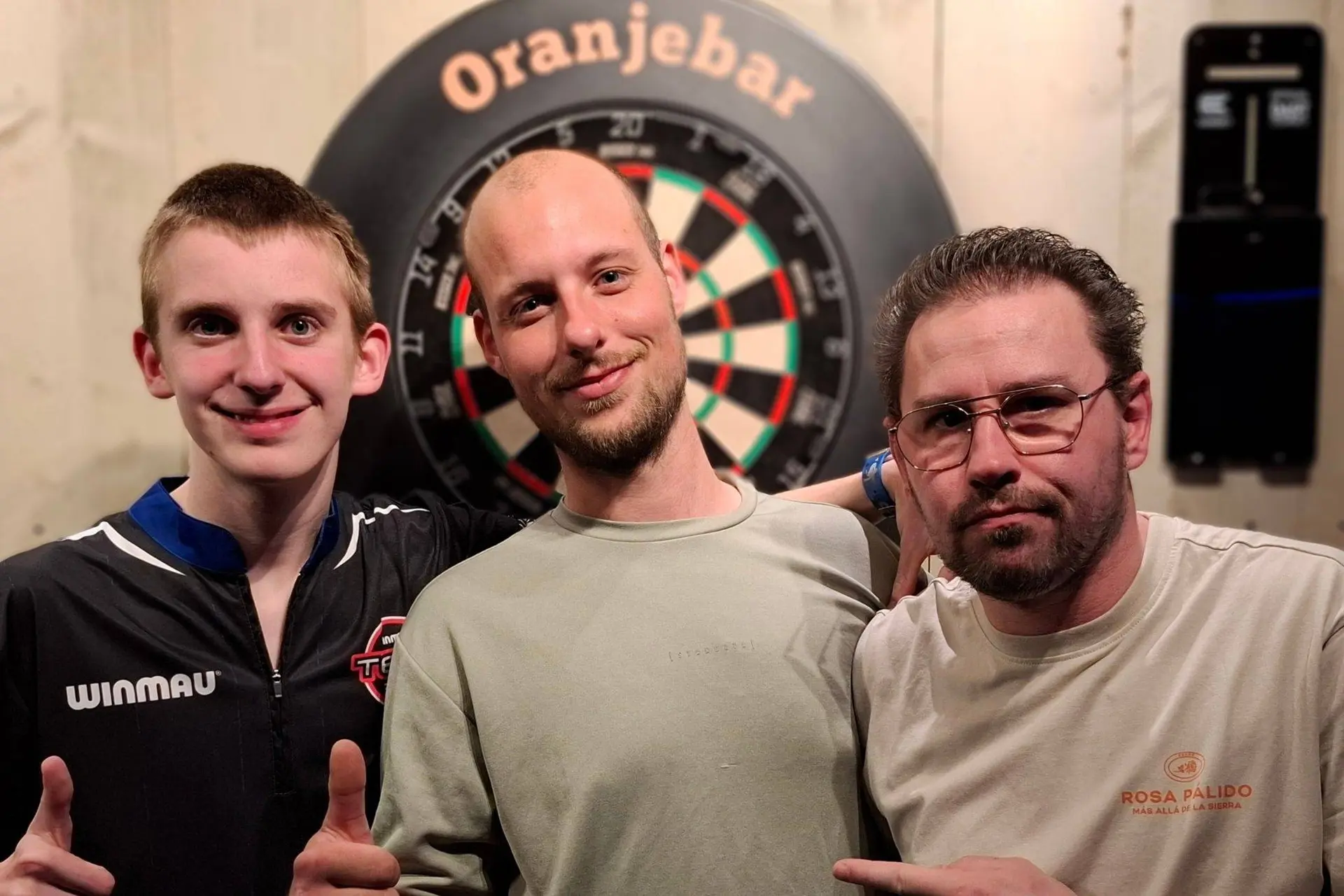 Richard Aerts de beste in de oranjebar tijdens de 12e kwalificatiedag van 51e editie van de Oranjebar Super Ranking