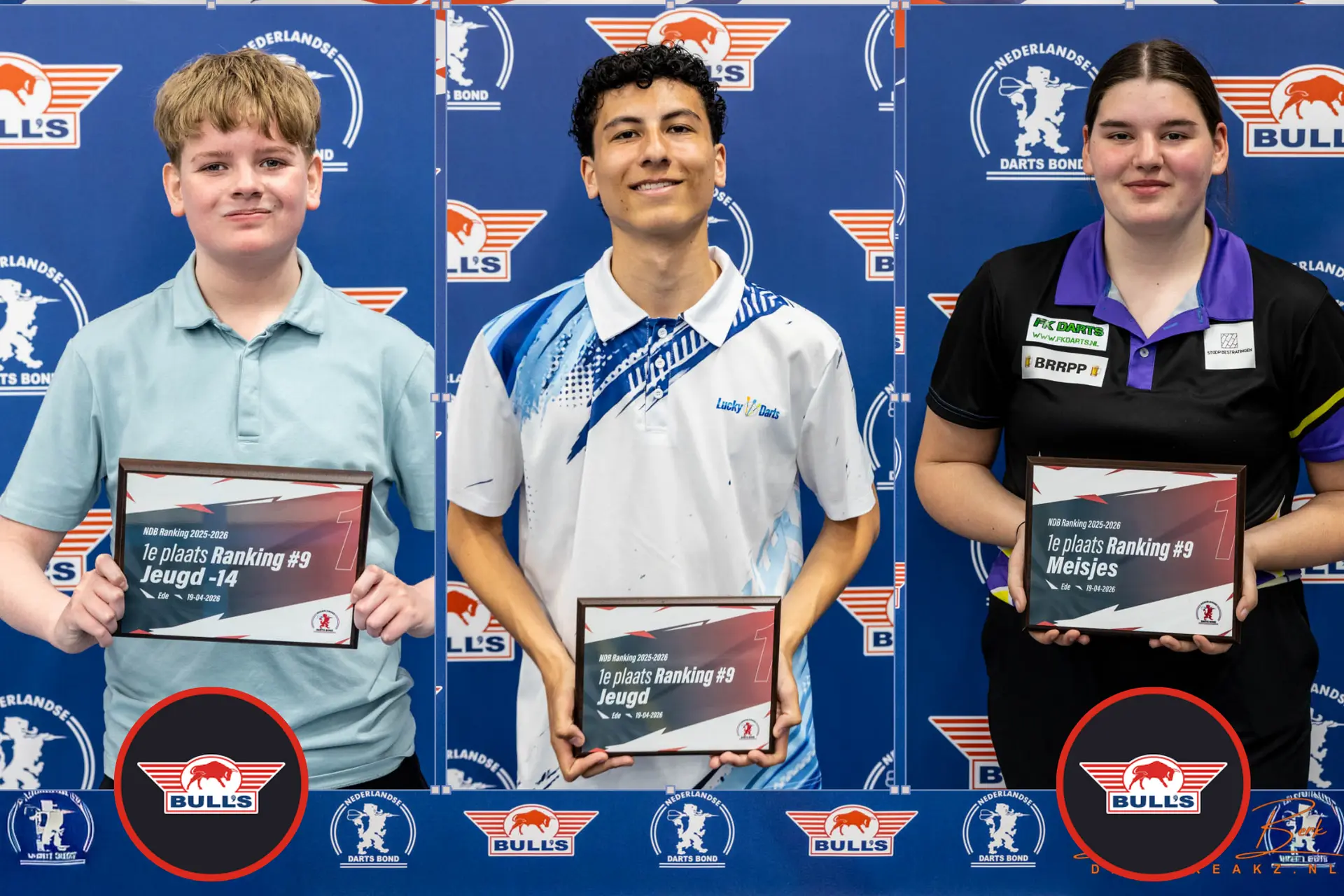 Kai Burger pakt Jeugd NDB Ranking 9 in Ede, Phoebe Vermeulen en Koen Jansen slaan opnieuw toe