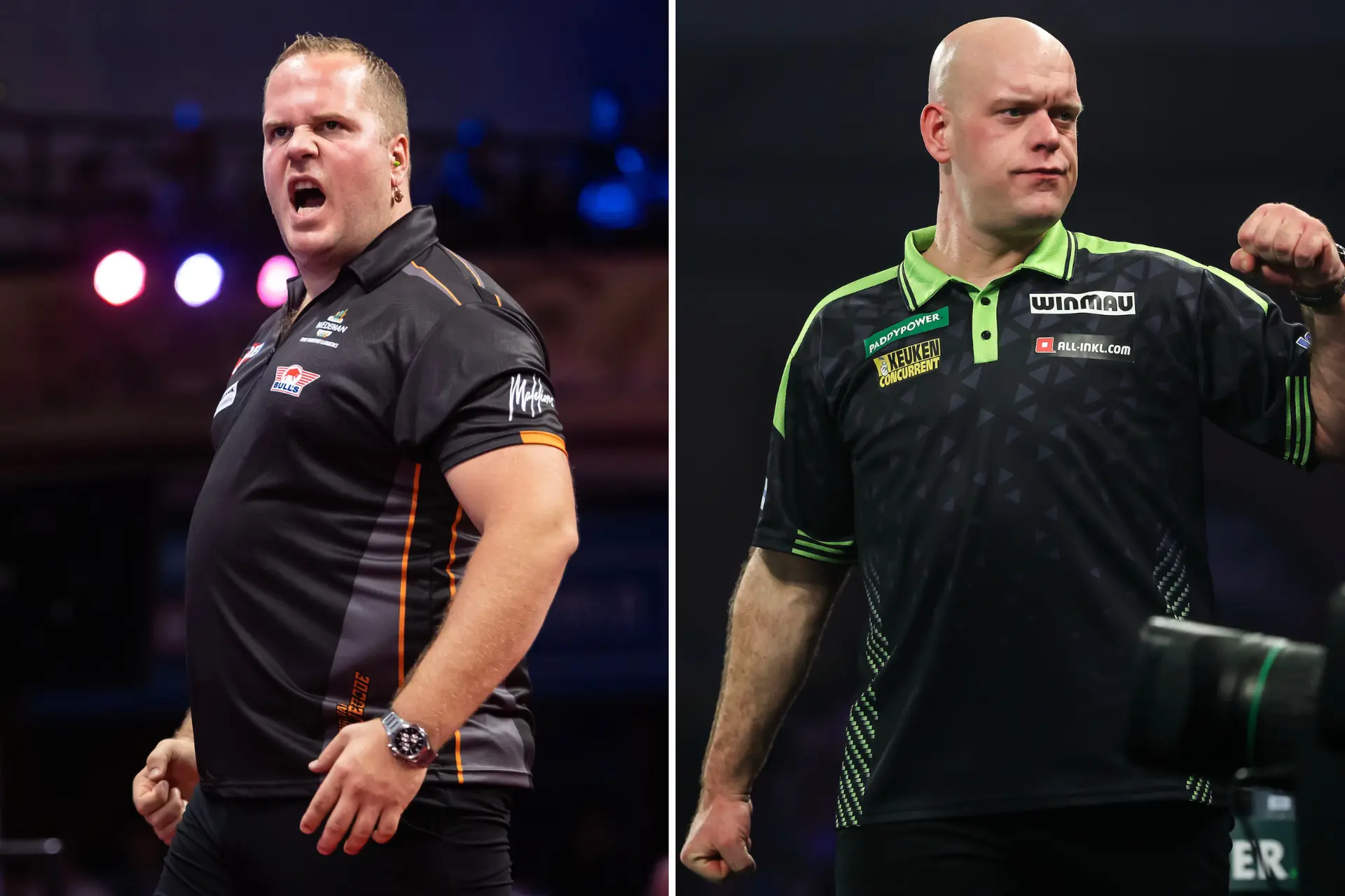 World Matchplay dag 2 eerste ronde middagsessie Van Duijvenbode en Van Gerwen zegevieren