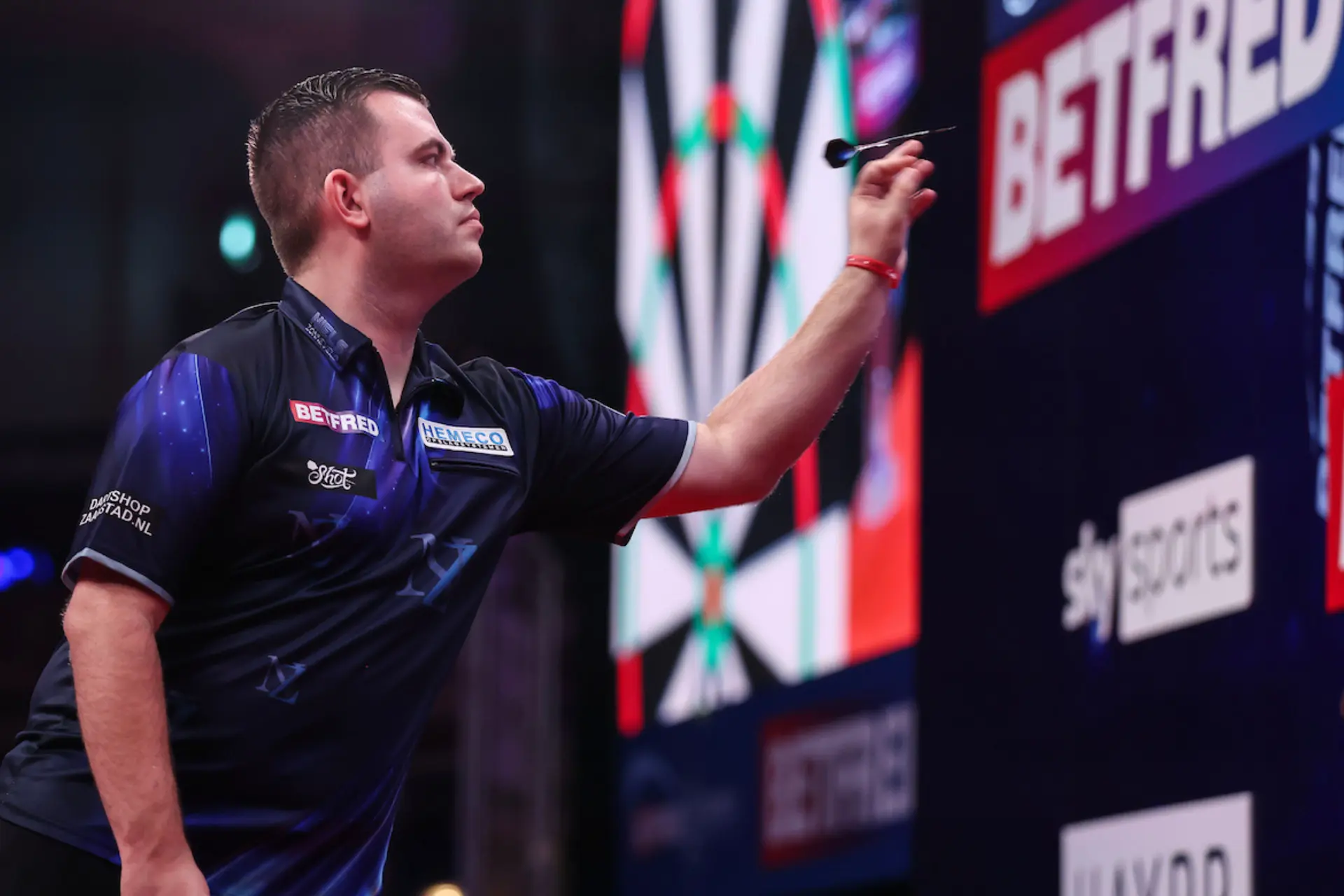 Niels Zonneveld World Matchplay debuut