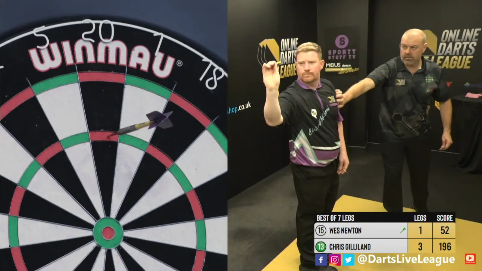 VIDEO: Newton shows fantastic piece of sportsmanship during match with Gilliland